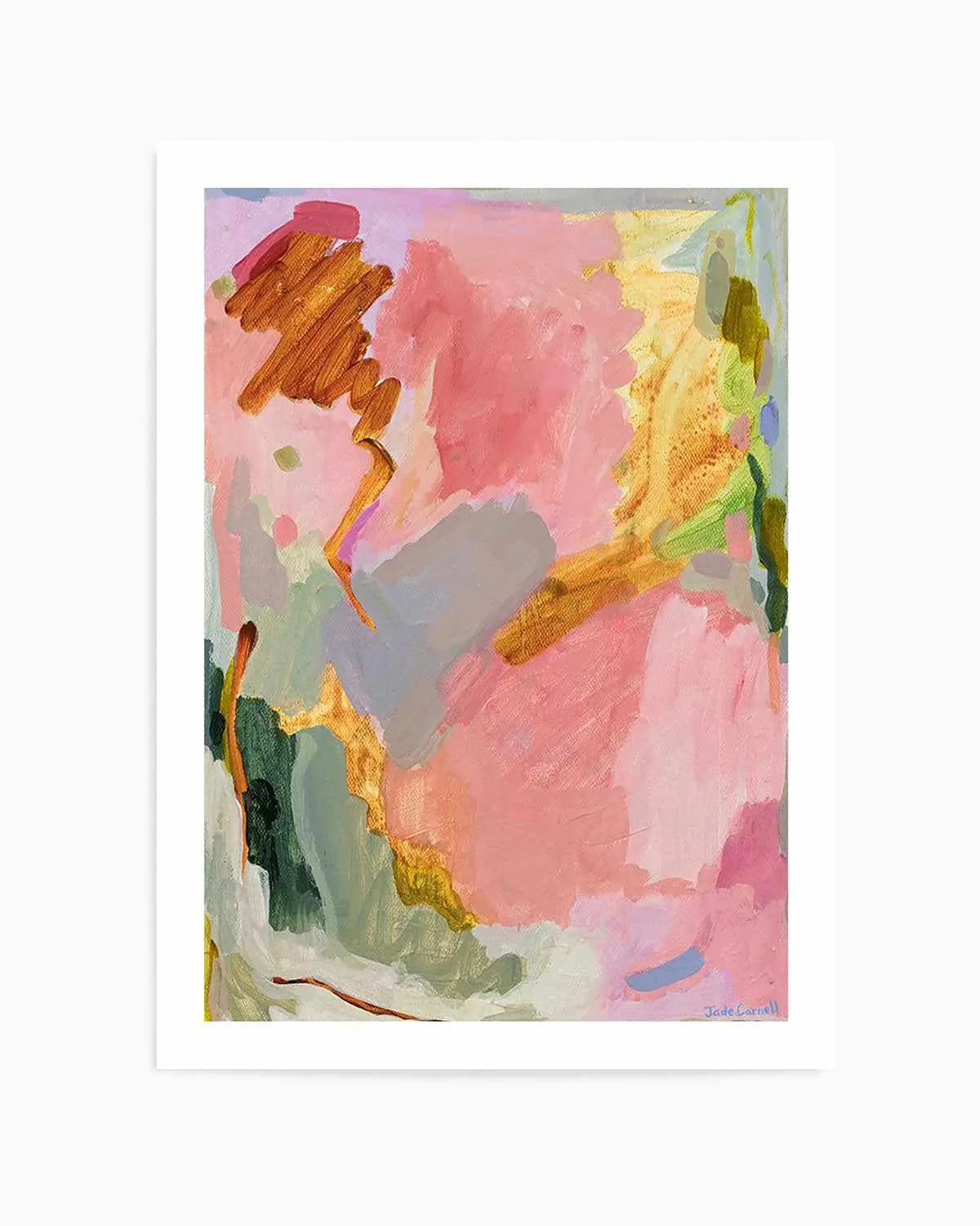 Primrose by Jade Carnell Art Print from Olive et Oriel where you can shop wallpaper and artworks online