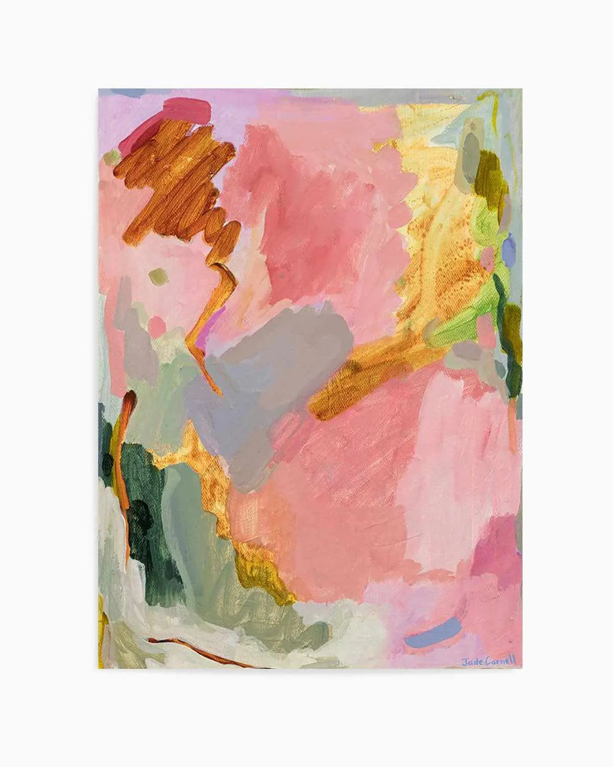 Primrose by Jade Carnell Art Print from Olive et Oriel where you can shop wallpaper and artworks online