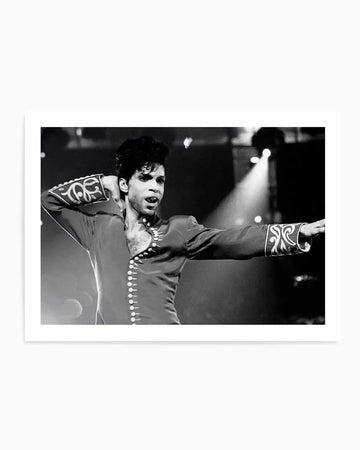 Prince | Tony Mott Collection Art Print black black & white art print
