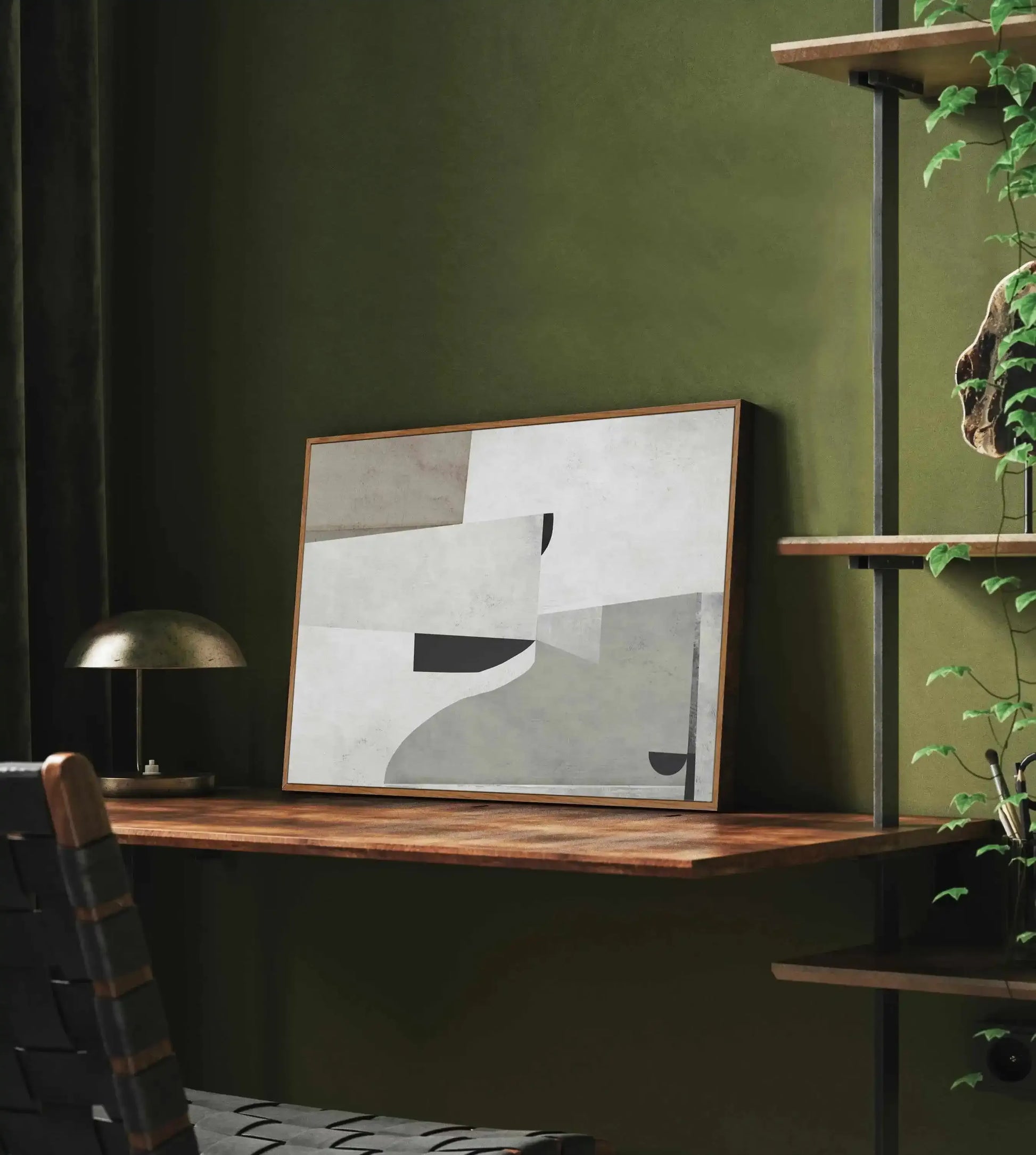 Priory by Dan Hobday LS | Framed Canvas-CANVAS-You can shop wall art online with Olive et Oriel for everything from abstract art to fun kids wall art. Our beautiful modern art prints and canvas art are available from large canvas prints to wall art paintings and our proudly Australian artwork collection offers only the highest quality framed large wall art and canvas art Australia - You can buy fashion photography prints or Hampton print posters and paintings on canvas from Olive et Oriel and ha