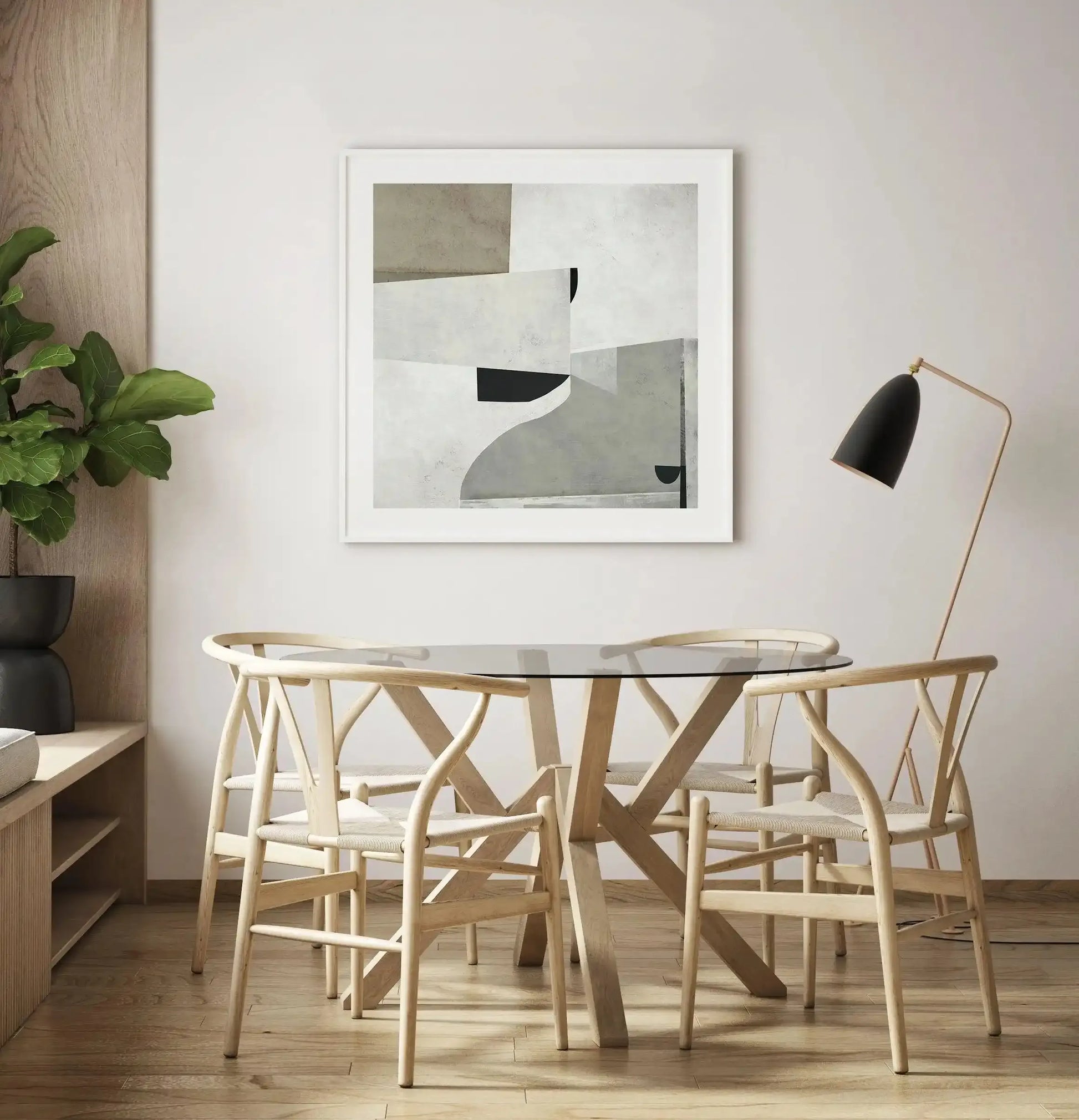 Priory by Dan Hobday SQ Art Print-PRINT-Olive et Oriel-Dan Hobday-Buy-Australian-Art-Prints-Online-with-Olive-et-Oriel-Your-Artwork-Specialists-Austrailia-Decorate-With-Coastal-Photo-Wall-Art-Prints-From-Our-Beach-House-Artwork-Collection-Fine-Poster-and-Framed-Artwork