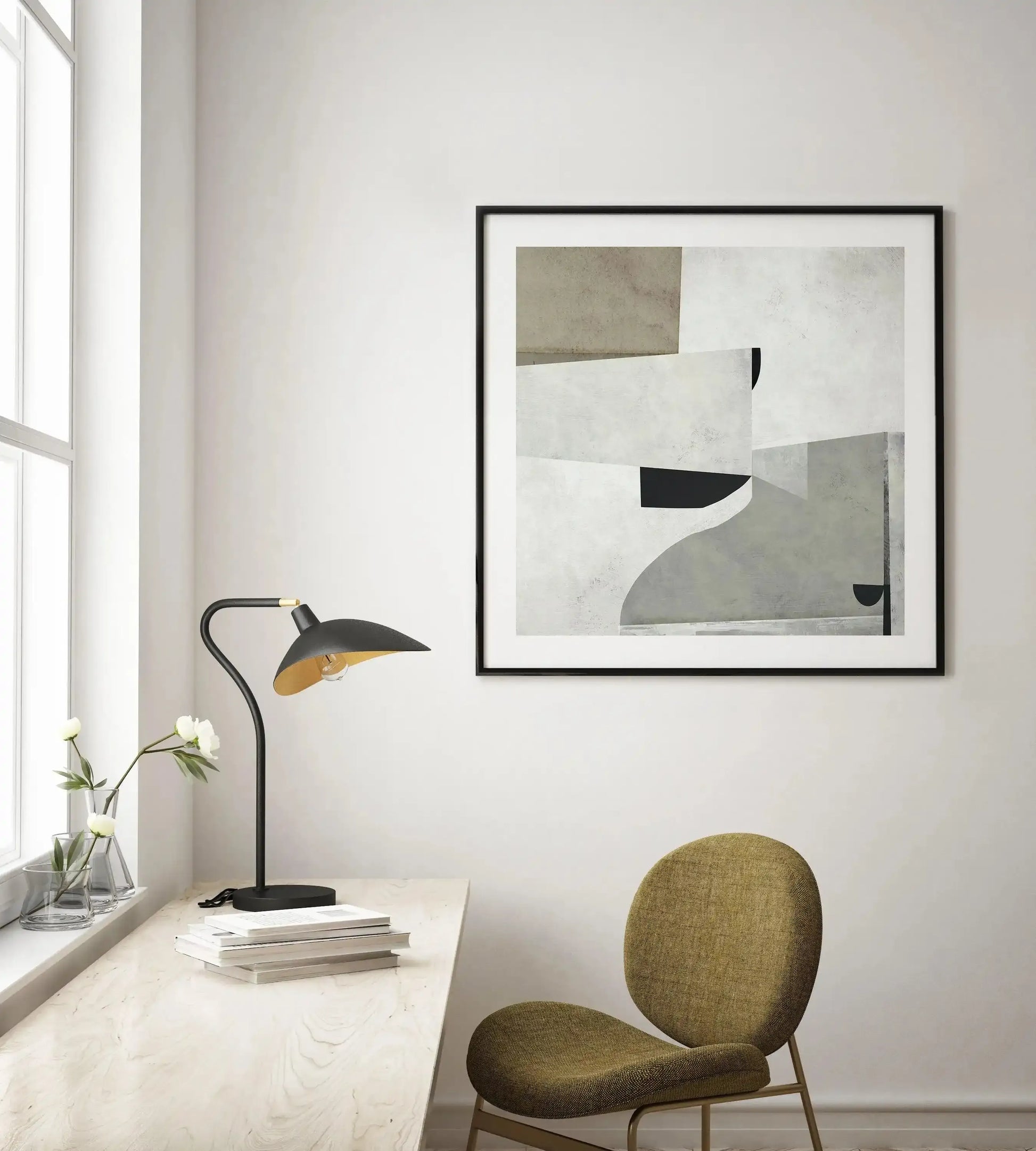 Priory by Dan Hobday SQ Art Print-PRINT-Olive et Oriel-Dan Hobday-Buy-Australian-Art-Prints-Online-with-Olive-et-Oriel-Your-Artwork-Specialists-Austrailia-Decorate-With-Coastal-Photo-Wall-Art-Prints-From-Our-Beach-House-Artwork-Collection-Fine-Poster-and-Framed-Artwork