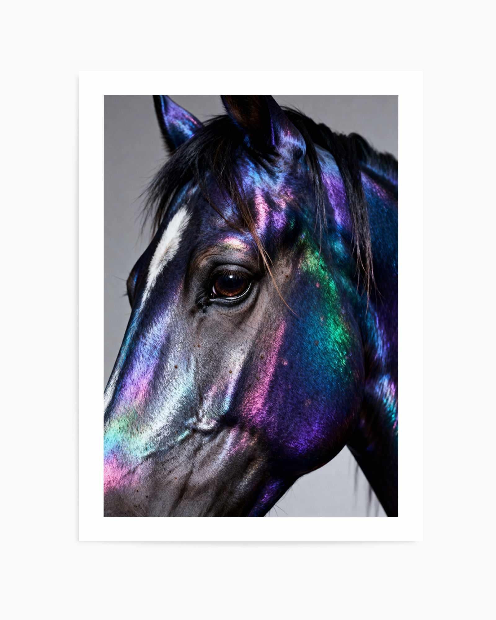 Prism Stallion | Art Print from Olive et Oriel where you can shop wallpaper and artworks online