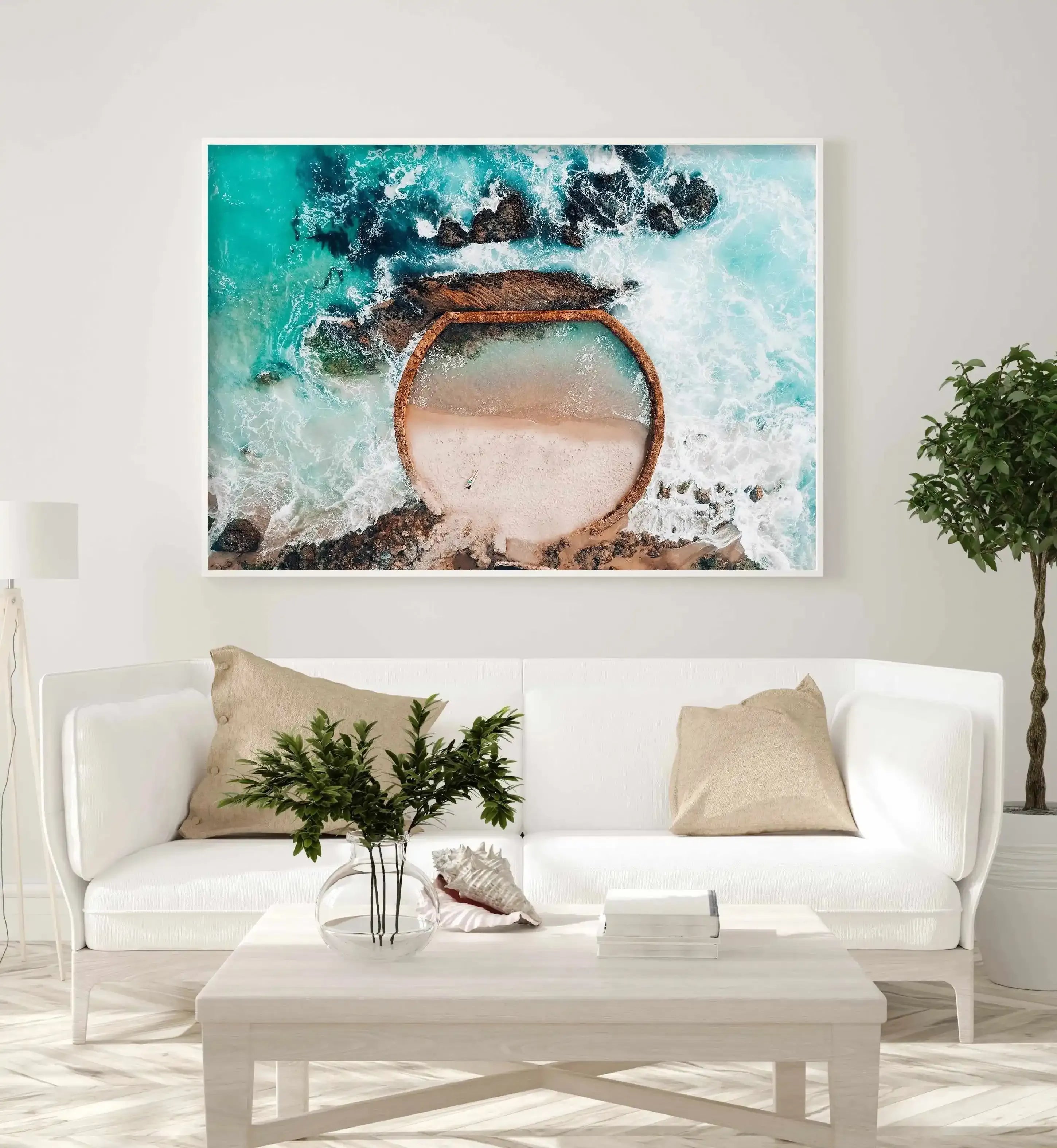 Private Beach | Laguna, California Art Print-PRINT-Olive et Oriel-Olive et Oriel-Buy-Australian-Art-Prints-Online-with-Olive-et-Oriel-Your-Artwork-Specialists-Austrailia-Decorate-With-Coastal-Photo-Wall-Art-Prints-From-Our-Beach-House-Artwork-Collection-Fine-Poster-and-Framed-Artwork