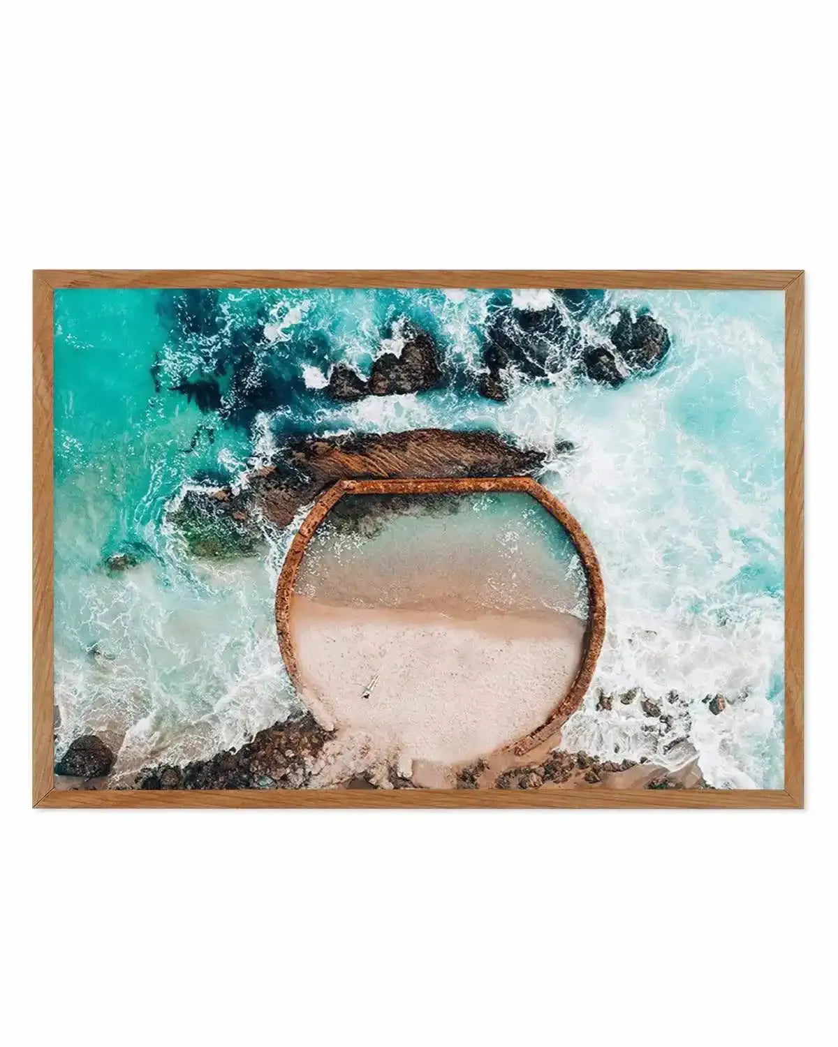 Private Beach | Laguna, California Art Print from Olive et Oriel where you can shop wallpaper and artworks online