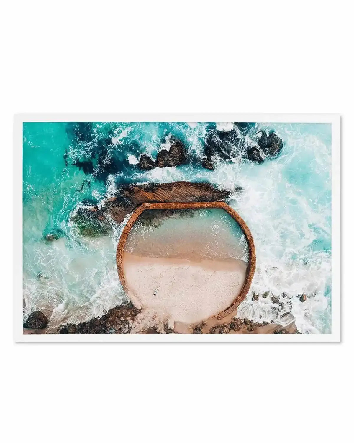 Private Beach | Laguna, California Art Print from Olive et Oriel where you can shop wallpaper and artworks online