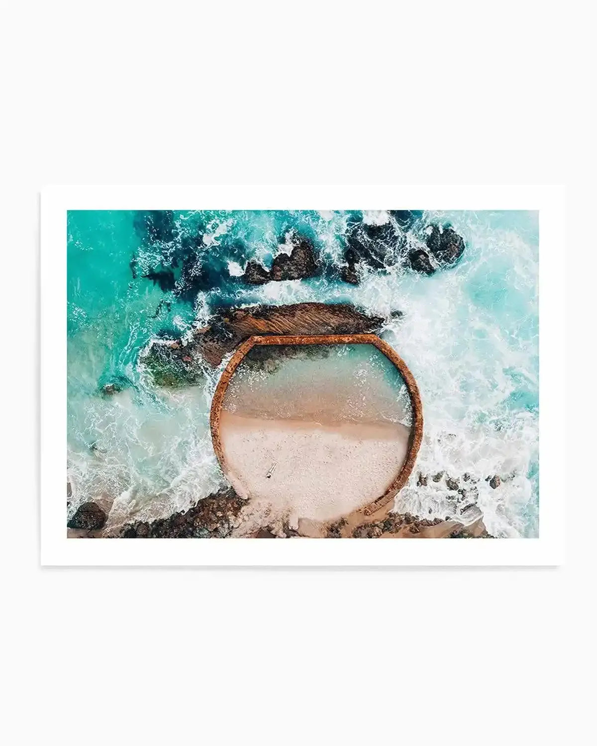 Private Beach | Laguna, California Art Print from Olive et Oriel where you can shop wallpaper and artworks online
