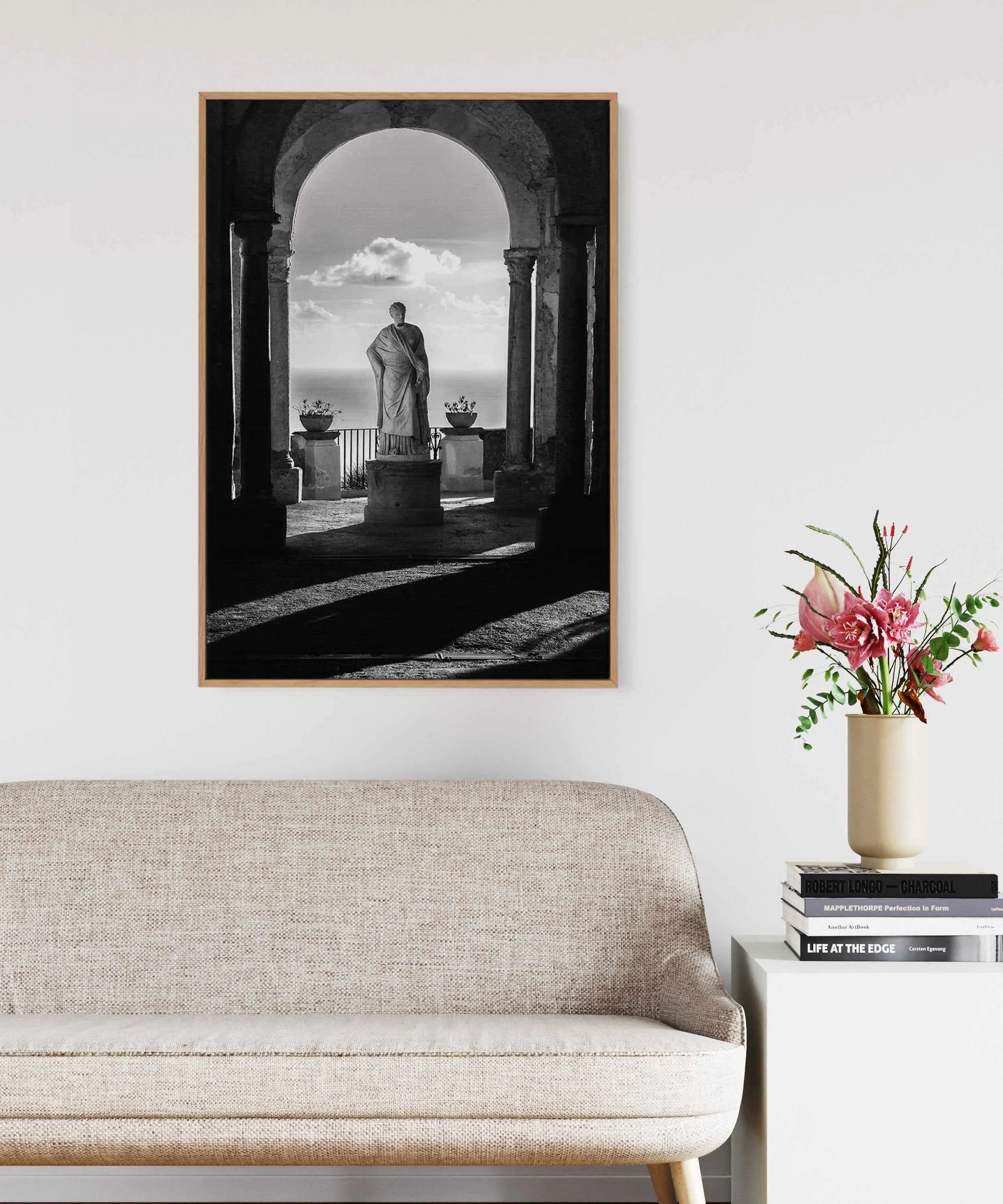 Ravello Italy I by Mario Stefanelli | Framed Canvas Art Print from Olive et Oriel where you can shop wallpaper and artworks online