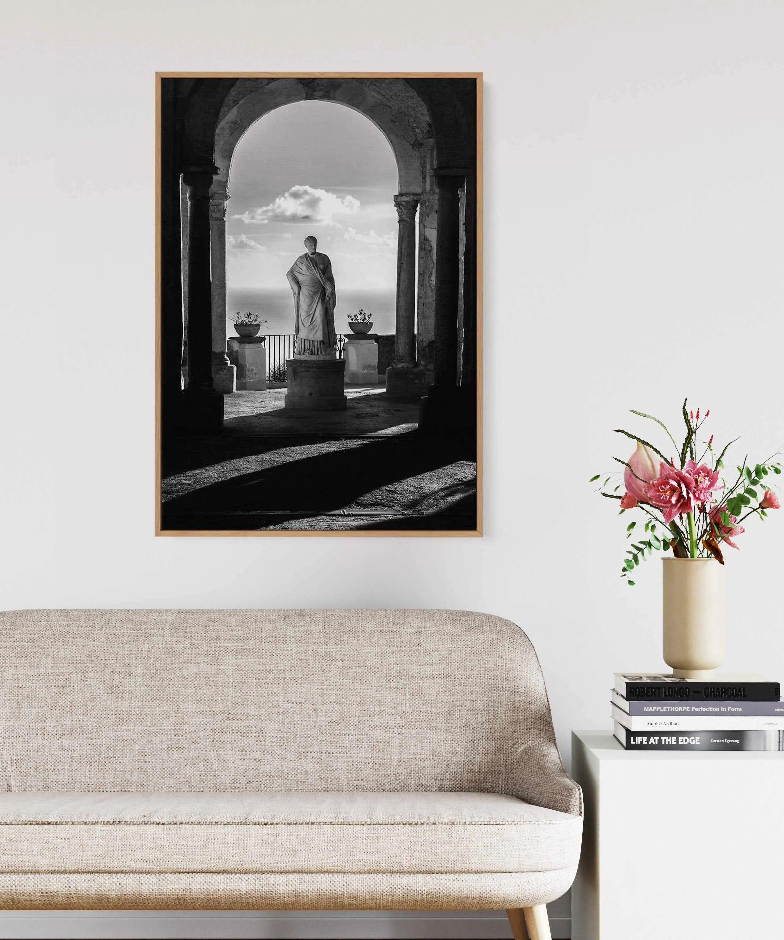Ravello Italy I by Mario Stefanelli | Framed Canvas Art Print from Olive et Oriel where you can shop wallpaper and artworks online