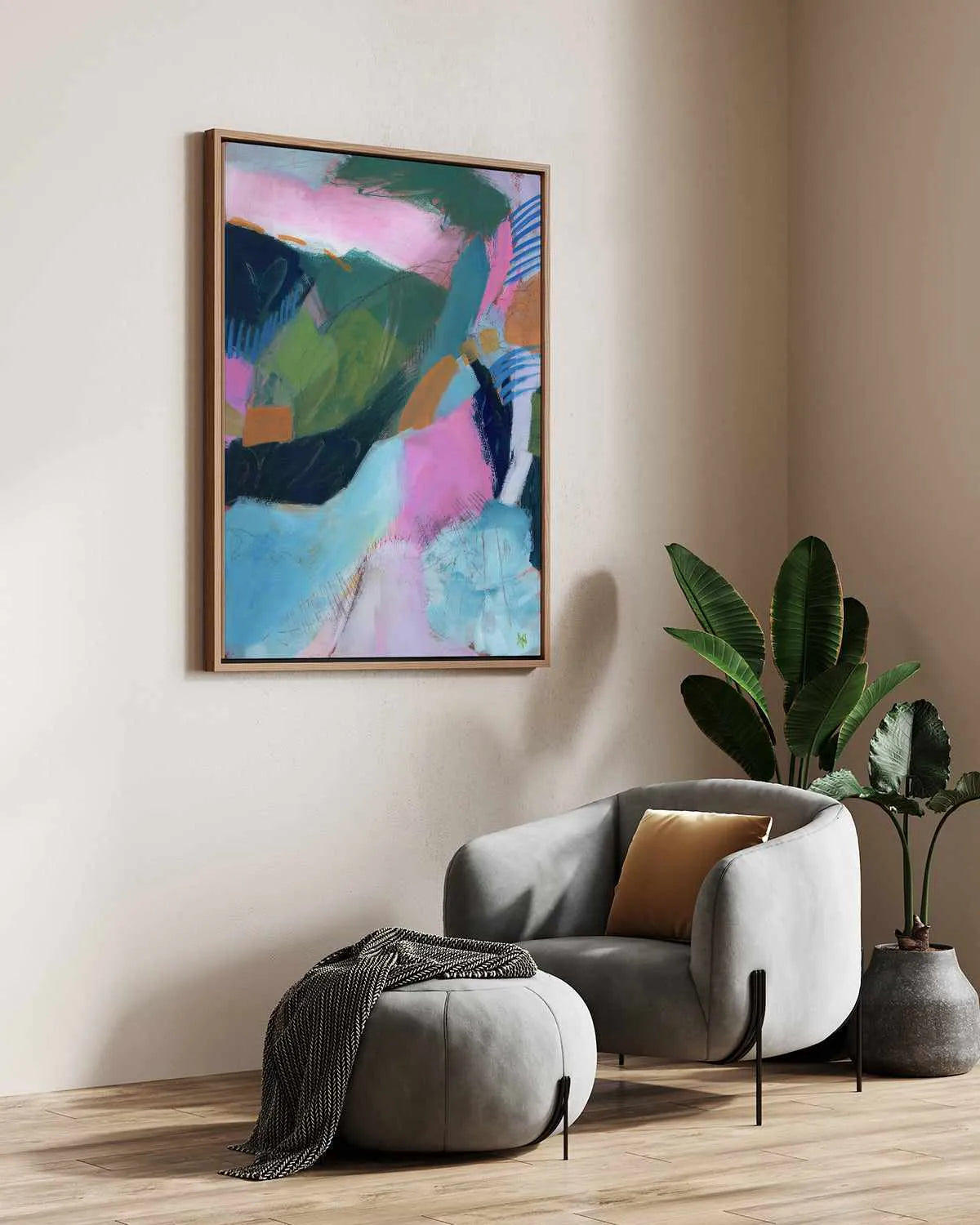 Promise by Ann Thompson Nemcosky | Framed Canvas Art Print from Olive et Oriel where you can shop wallpaper and artworks online