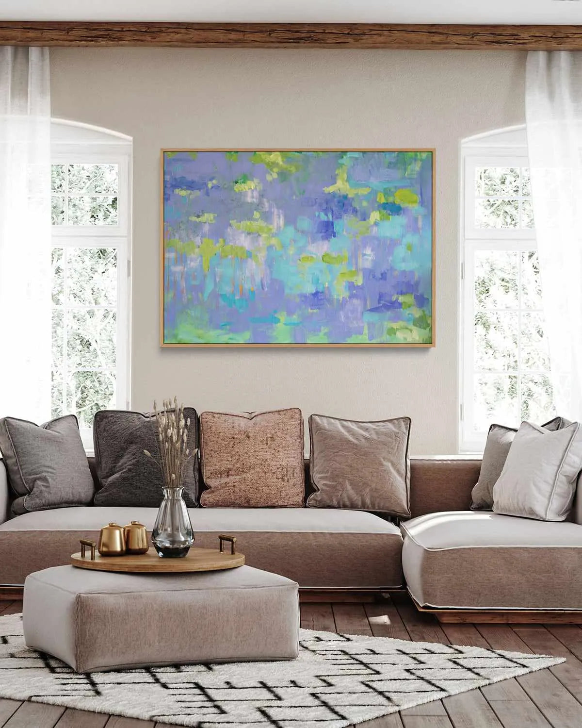 Promises in Every Star by Tamara Gonda | Framed Canvas Art Print from Olive et Oriel where you can shop wallpaper and artworks online