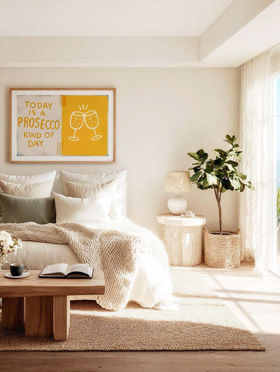 Prosecco by Marco Marella | Art Print from Olive et Oriel where you can shop wallpaper and artworks online