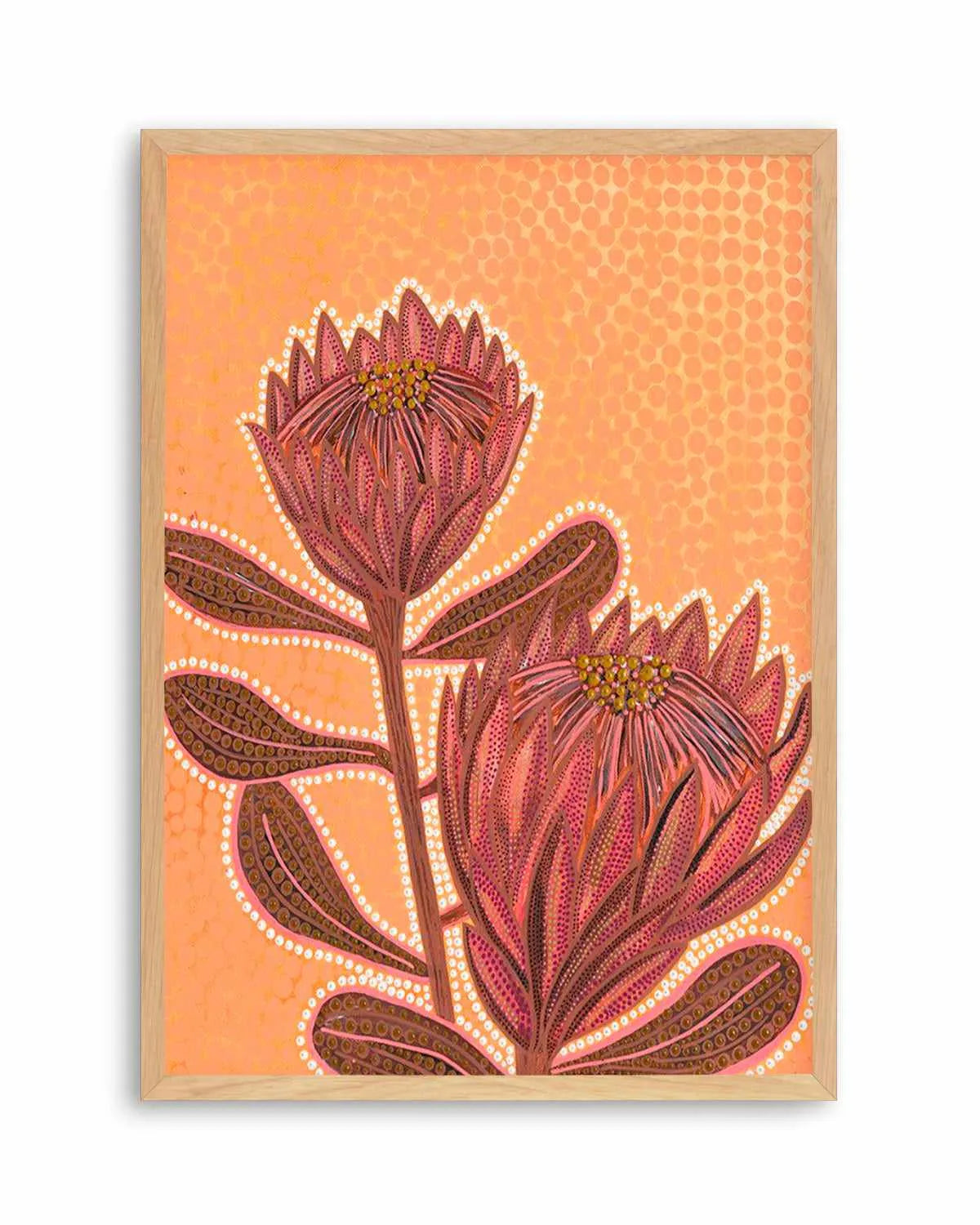 Proteas By Domica Hill | Art Print from Olive et Oriel where you can shop wallpaper and artworks online