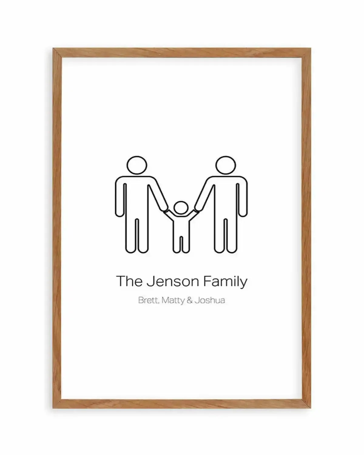 Proud Parents Art Print from Olive et Oriel where you can shop wallpaper and artworks online