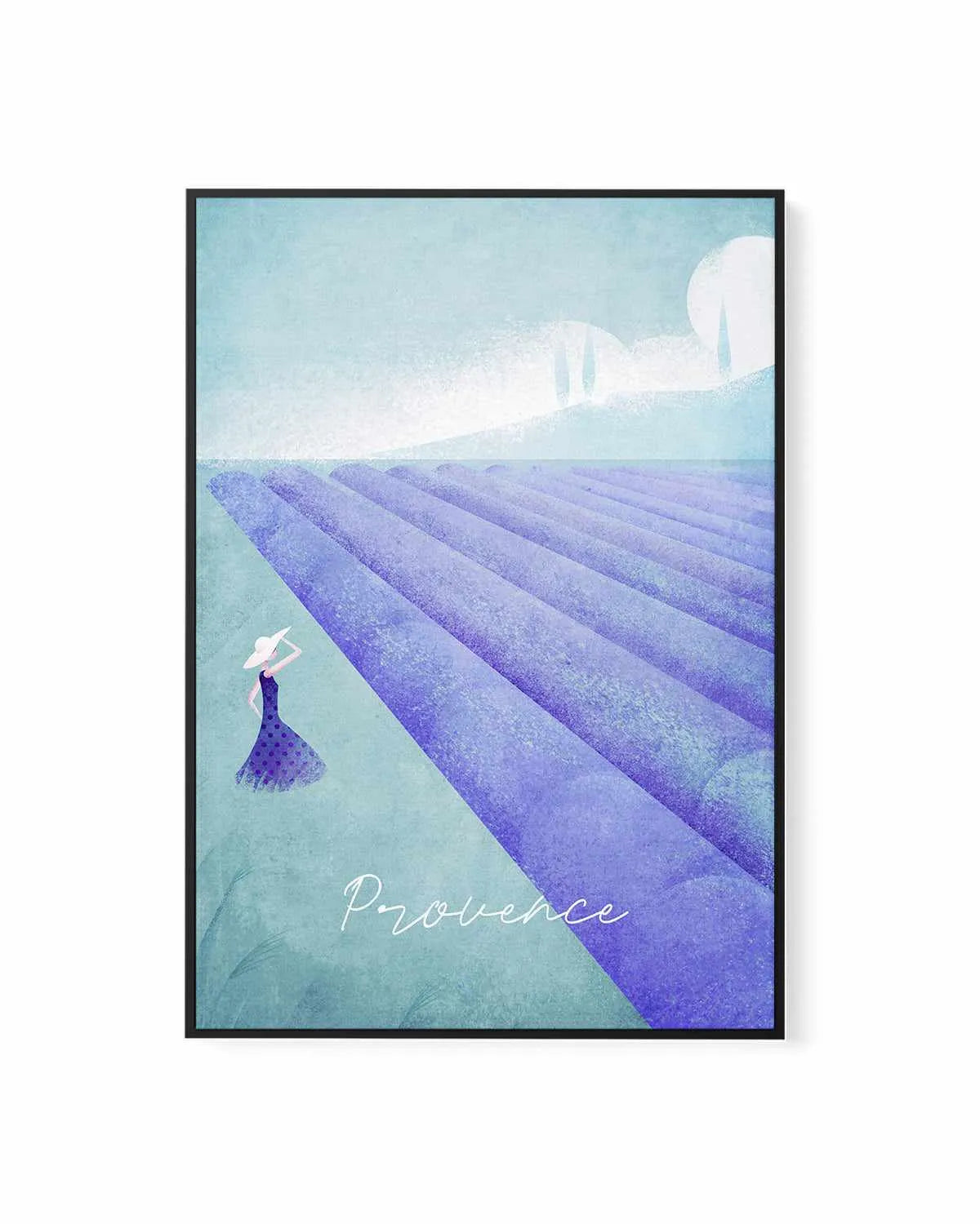 Provence by Henry Rivers | Framed Canvas Art Print from Olive et Oriel where you can shop wallpaper and artworks online