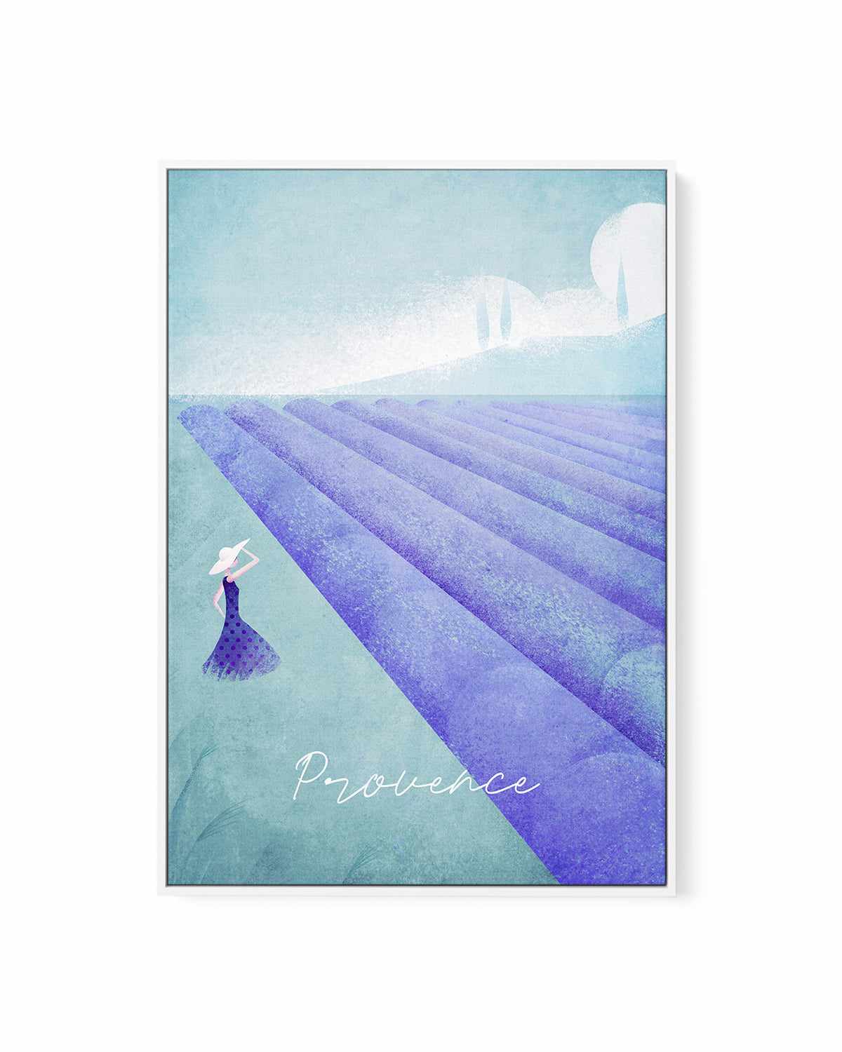 Provence by Henry Rivers | Framed Canvas Art Print