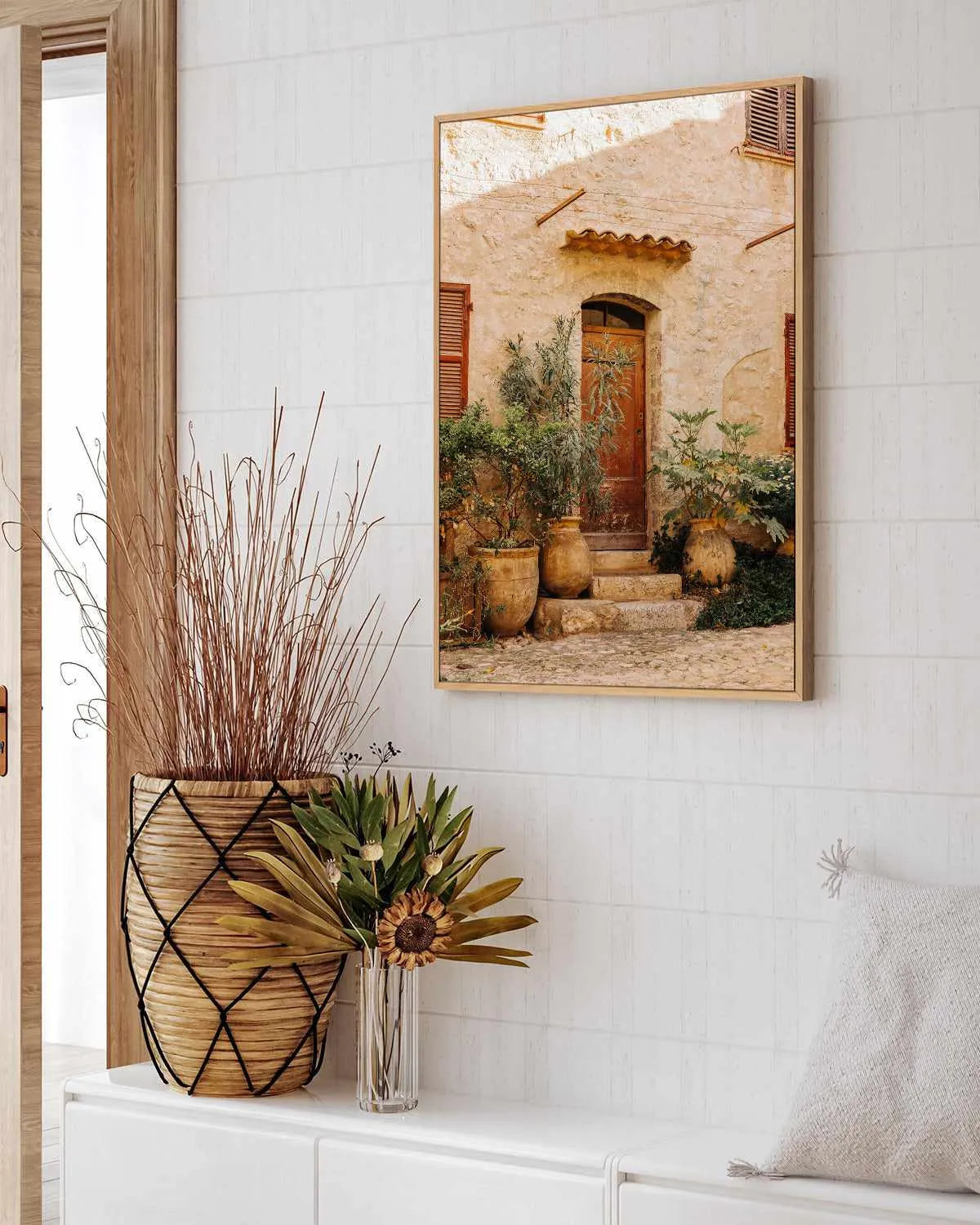 Provence II by Jovani Demetrie | Framed Canvas Art Print from Olive et Oriel where you can shop wallpaper and artworks online