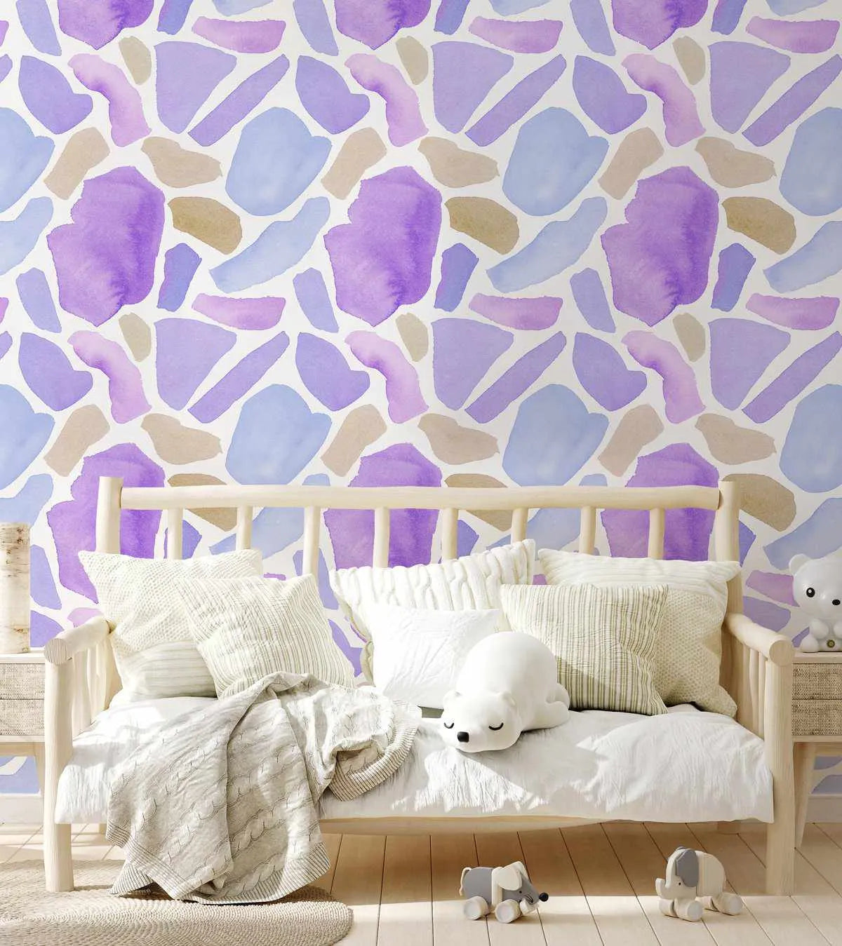 Provence Terrazzo Wallpaper-Wallpaper-Buy Kids Removable Wallpaper Online Our Custom Made Children√¢‚Ç¨‚Ñ¢s Wallpapers Are A Fun Way To Decorate And Enhance Boys Bedroom Decor And Girls Bedrooms They Are An Amazing Addition To Your Kids Bedroom Walls Our Collection of Kids Wallpaper Is Sure To Transform Your Kids Rooms Interior Style From Pink Wallpaper To Dinosaur Wallpaper Even Marble Wallpapers For Teen Boys Shop Peel And Stick Wallpaper Online Today With Olive et Oriel