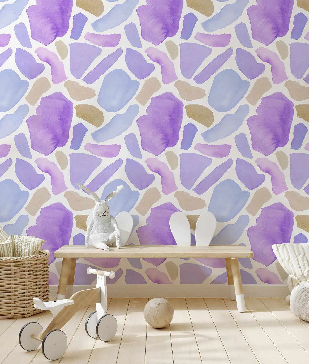 Provence Terrazzo Wallpaper-Wallpaper-Buy Kids Removable Wallpaper Online Our Custom Made Children√¢‚Ç¨‚Ñ¢s Wallpapers Are A Fun Way To Decorate And Enhance Boys Bedroom Decor And Girls Bedrooms They Are An Amazing Addition To Your Kids Bedroom Walls Our Collection of Kids Wallpaper Is Sure To Transform Your Kids Rooms Interior Style From Pink Wallpaper To Dinosaur Wallpaper Even Marble Wallpapers For Teen Boys Shop Peel And Stick Wallpaper Online Today With Olive et Oriel