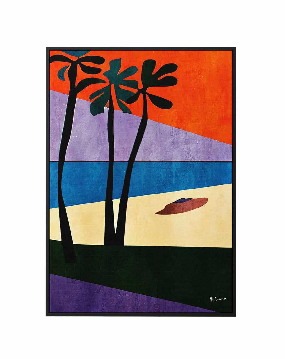 Puerto Rico, 1961 By Bo Anderson | Framed Canvas Art Print from Olive et Oriel where you can shop wallpaper and artworks online