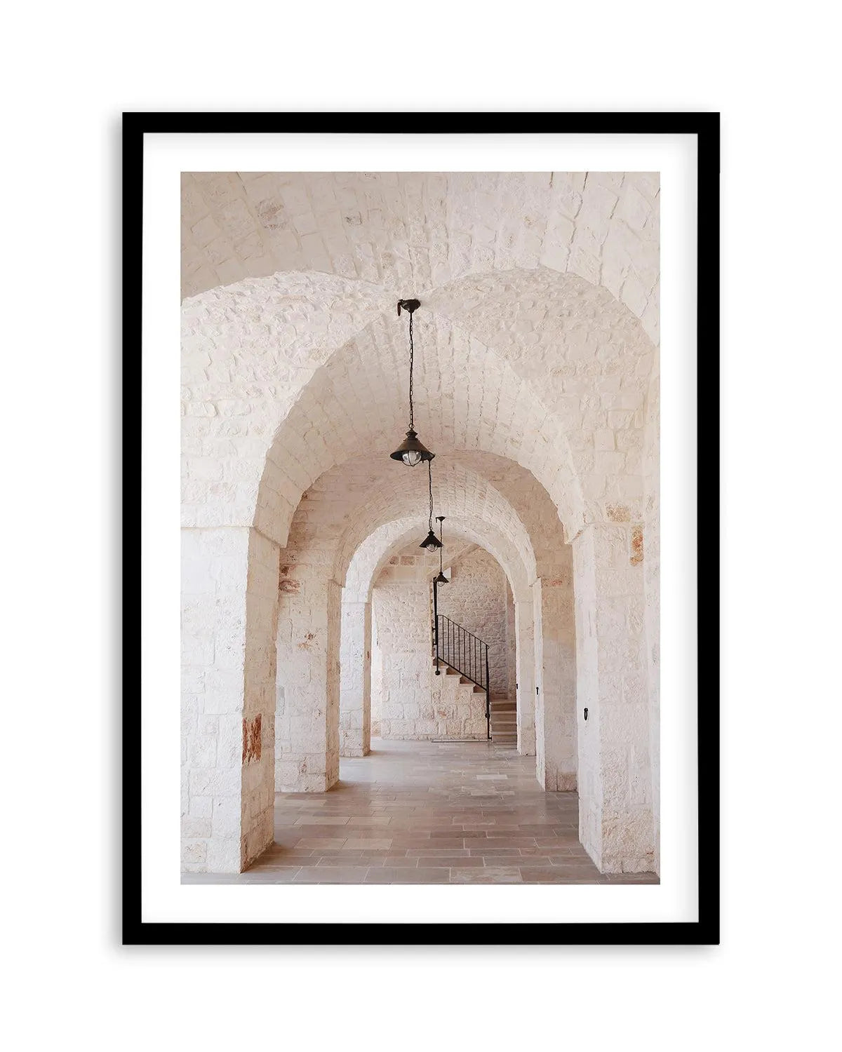 Puglia Arches by Renee Rae Art Print from Olive et Oriel where you can shop wallpaper and artworks online
