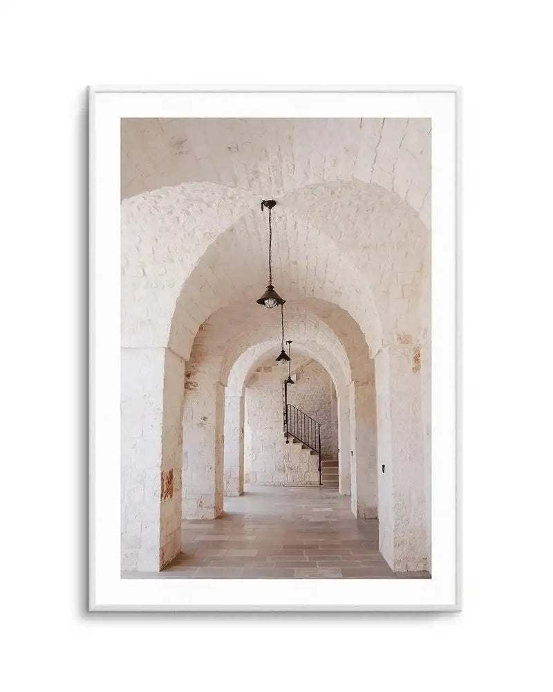Puglia Arches by Renee Rae Art Print from Olive et Oriel where you can shop wallpaper and artworks online