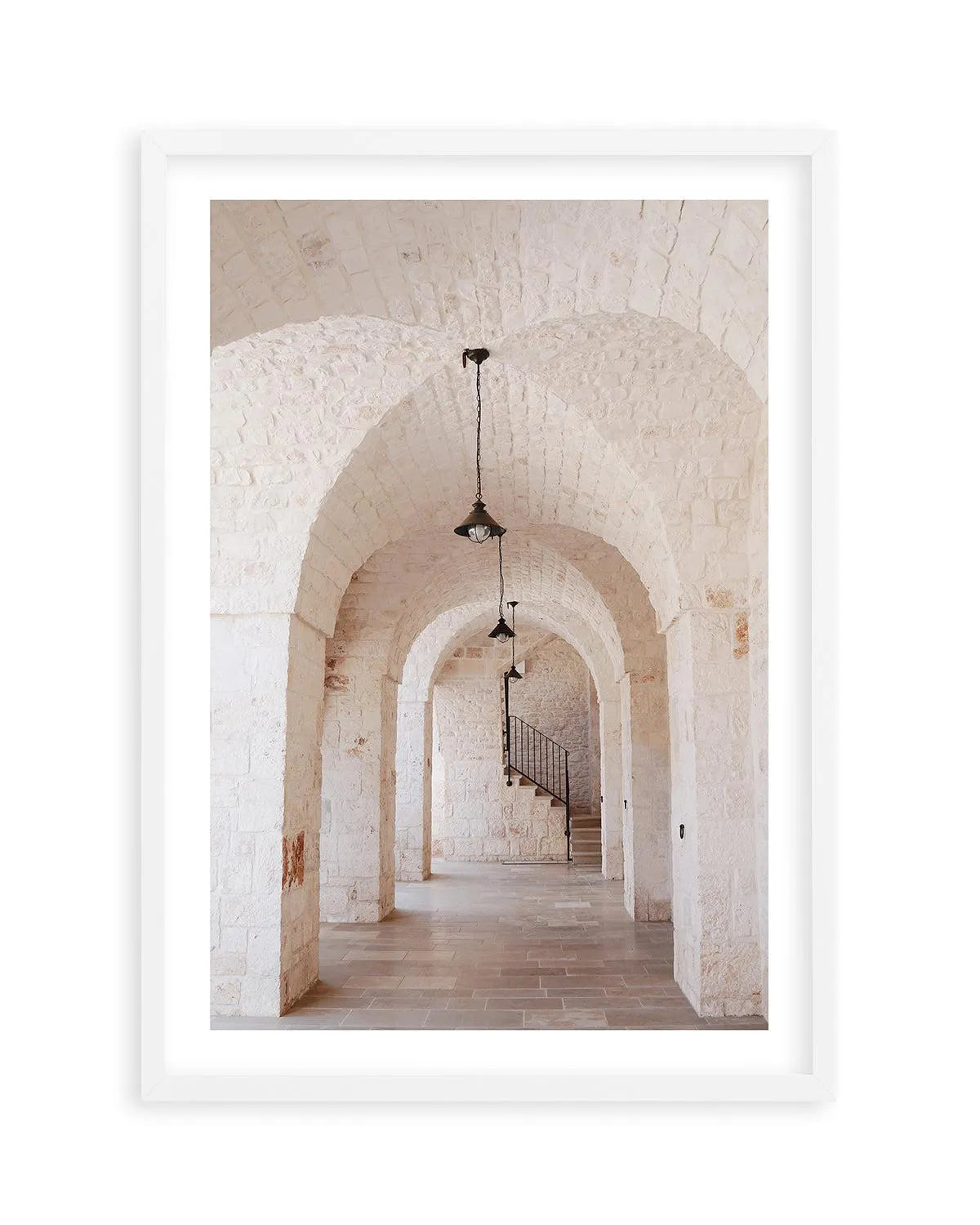 Puglia Arches by Renee Rae Art Print from Olive et Oriel where you can shop wallpaper and artworks online