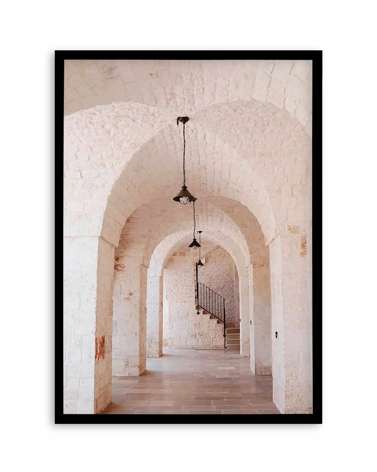 Puglia Arches by Renee Rae Art Print from Olive et Oriel where you can shop wallpaper and artworks online