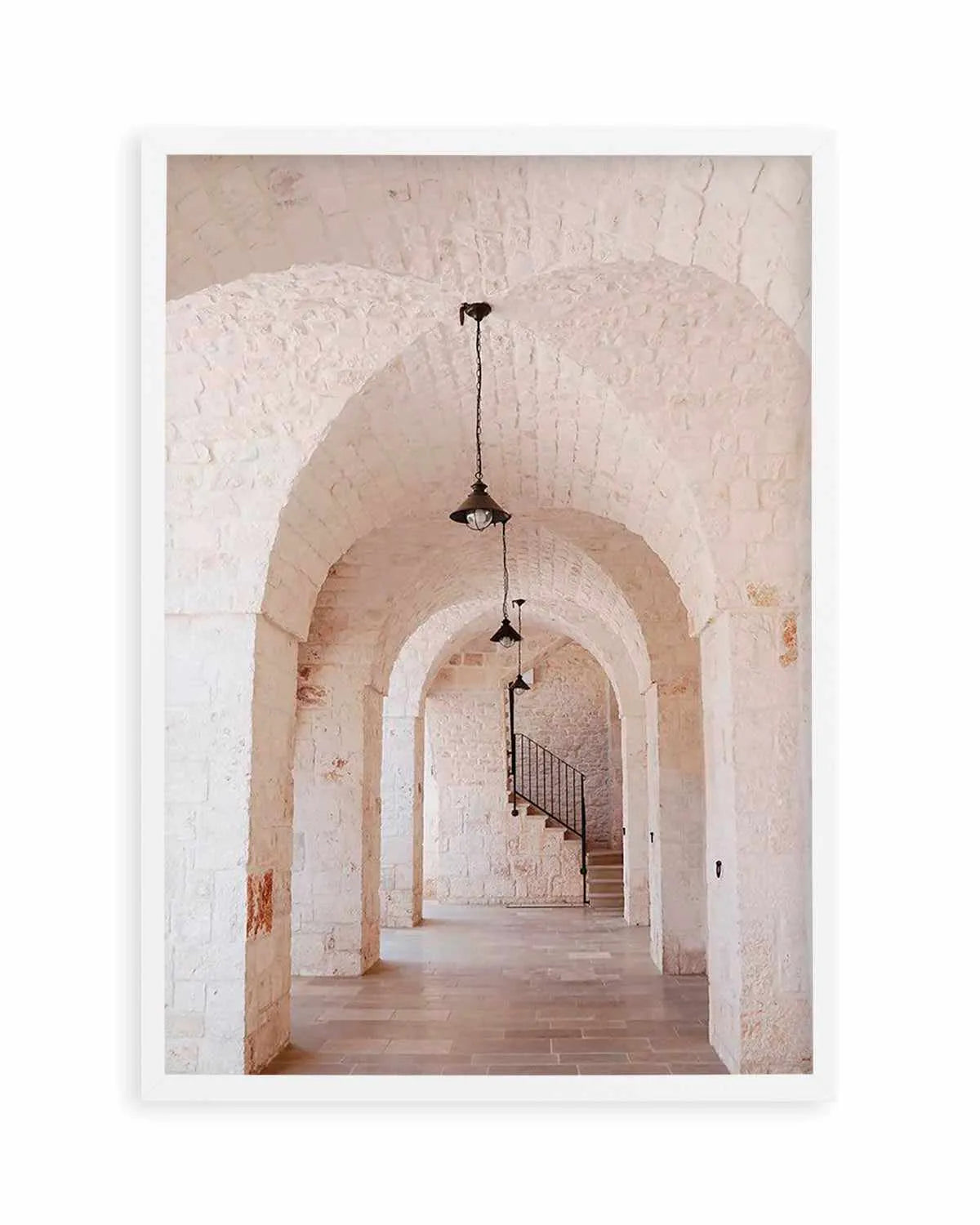 Puglia Arches by Renee Rae Art Print from Olive et Oriel where you can shop wallpaper and artworks online