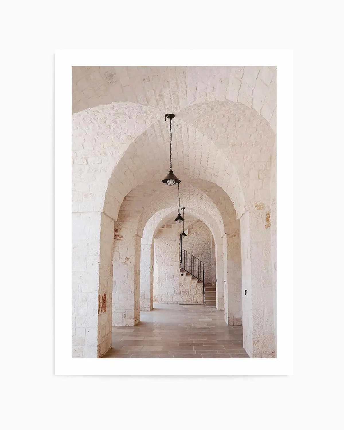 Puglia Arches by Renee Rae Art Print from Olive et Oriel where you can shop wallpaper and artworks online