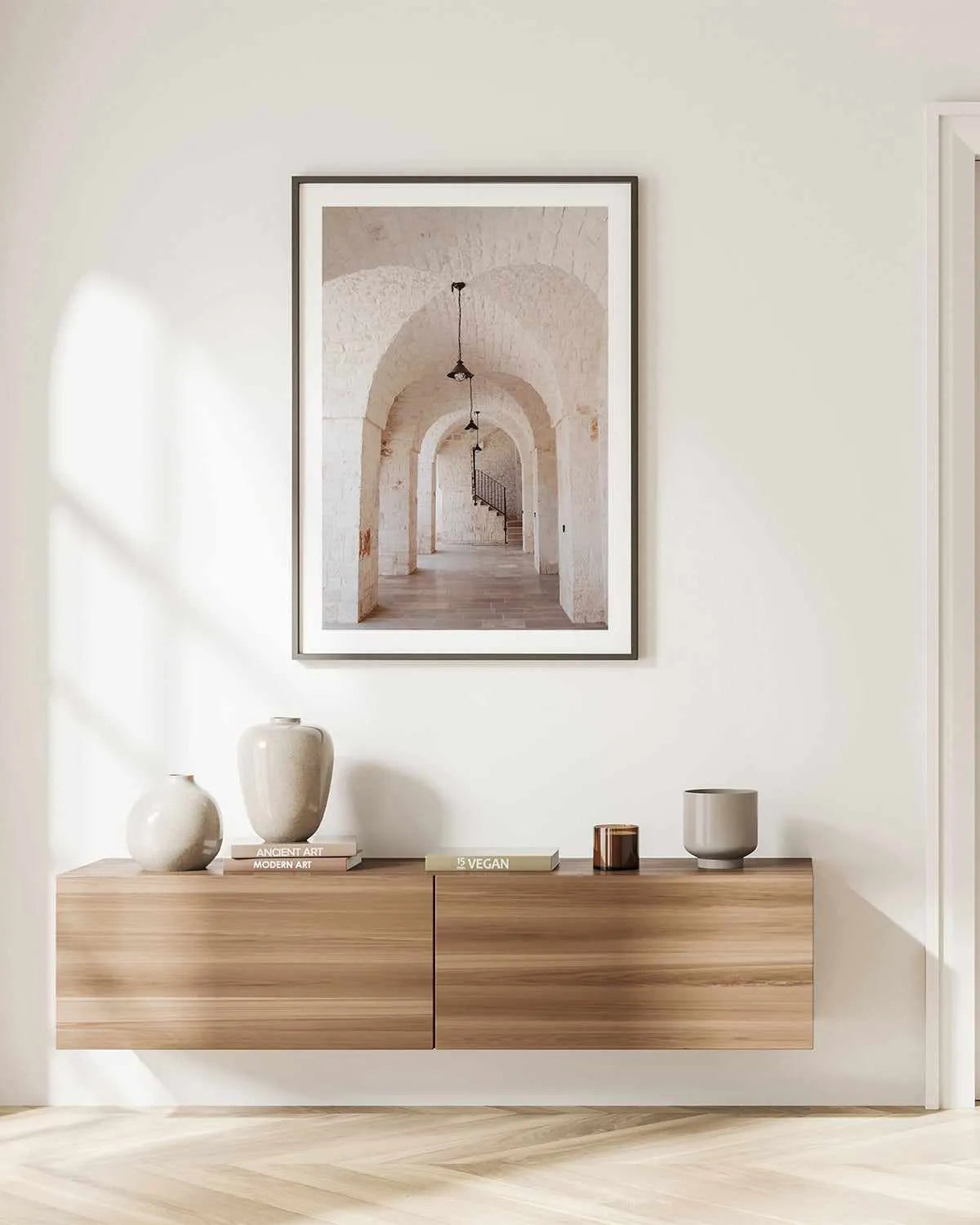Puglia Arches by Renee Rae Art Print from Olive et Oriel where you can shop wallpaper and artworks online