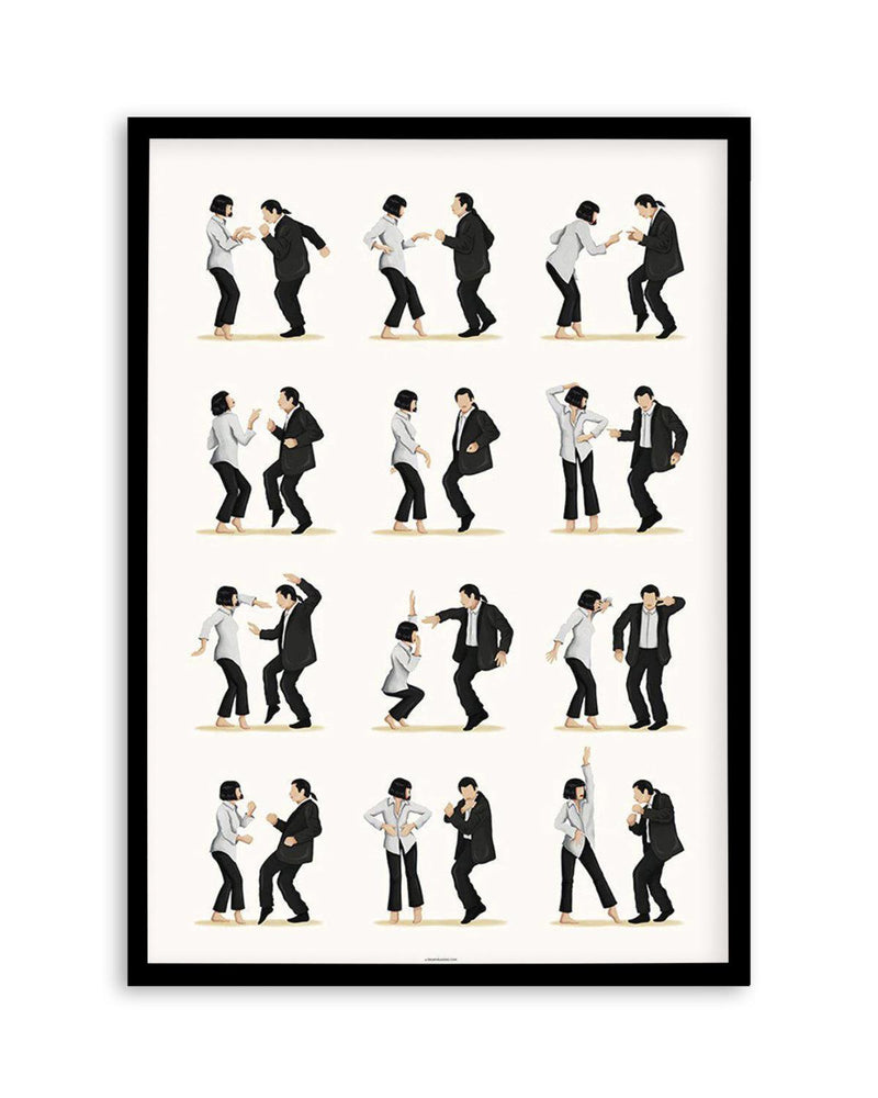 Pulp Fiction II | Draw Me A Song Collection Art Print
