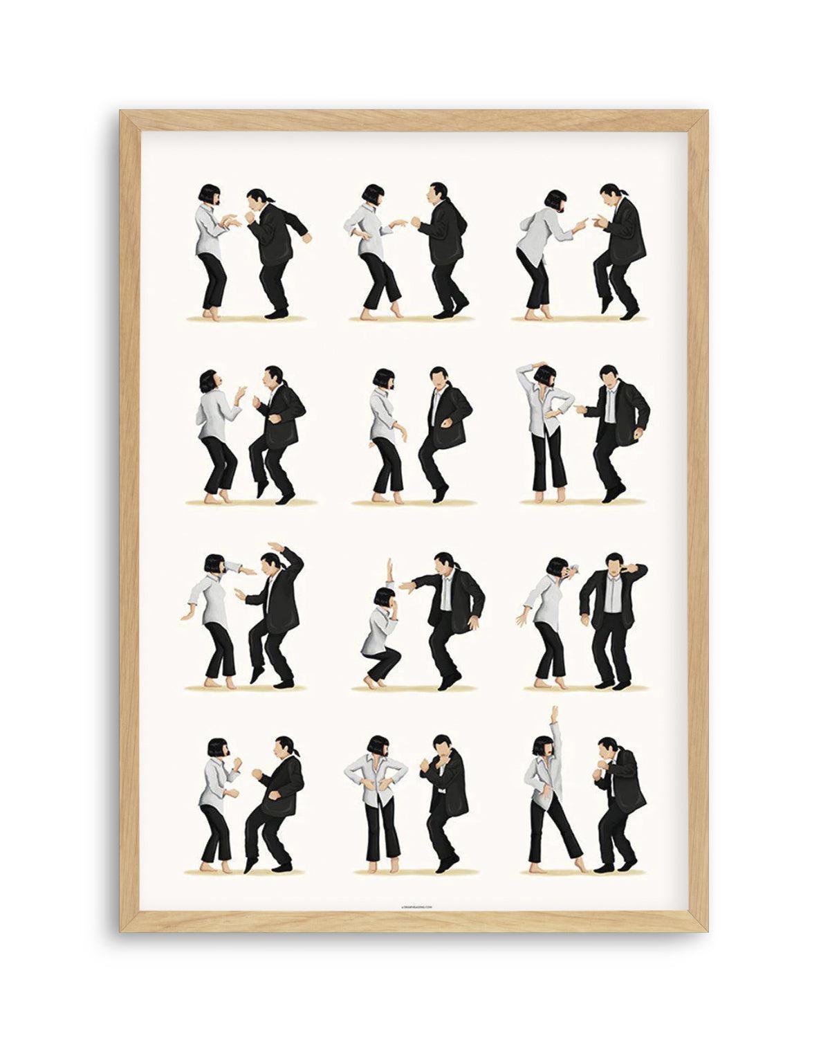 Pulp Fiction II | Draw Me A Song Collection Art Print