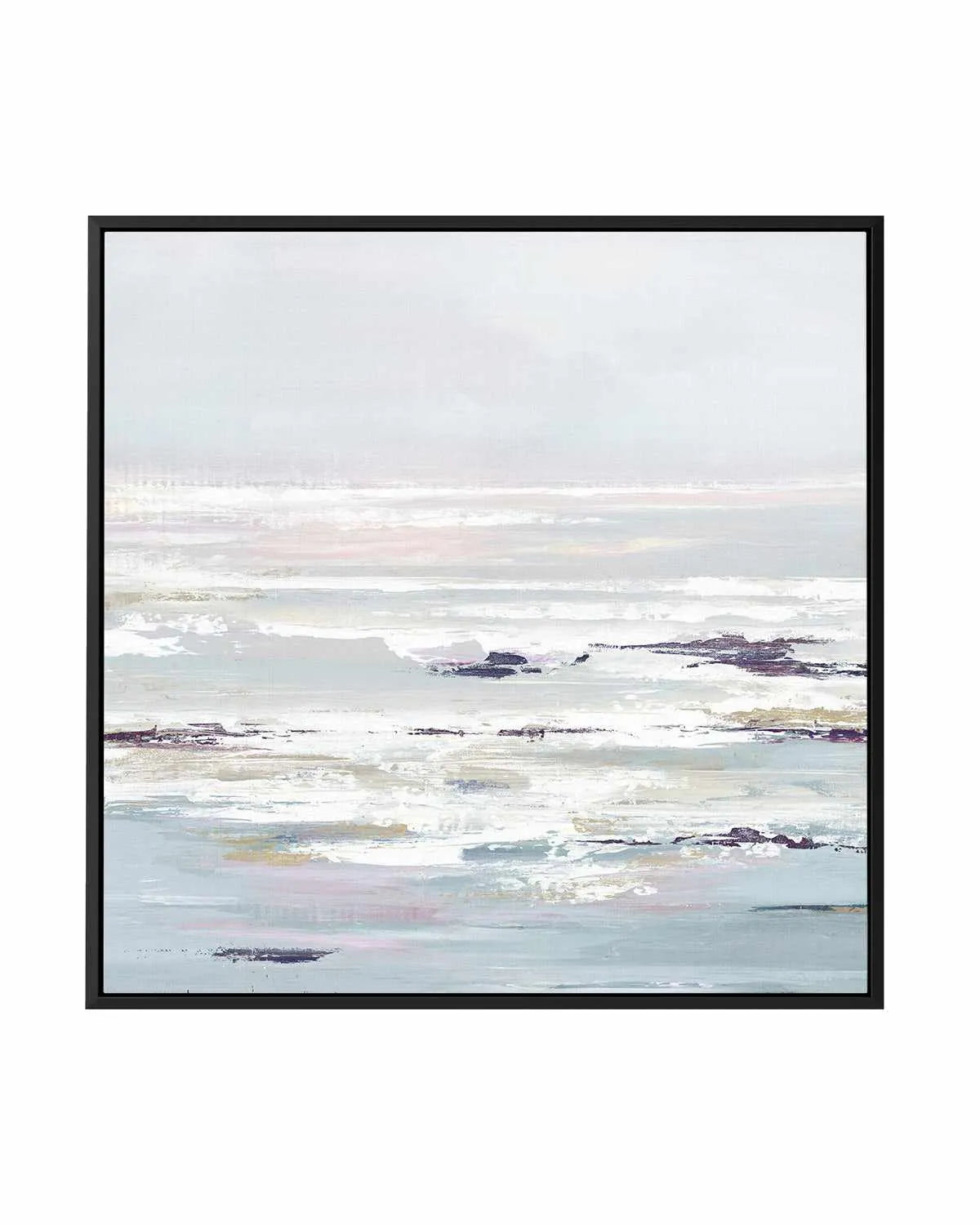 Purple Tides I | Framed Canvas Art Print from Olive et Oriel where you can shop wallpaper and artworks online