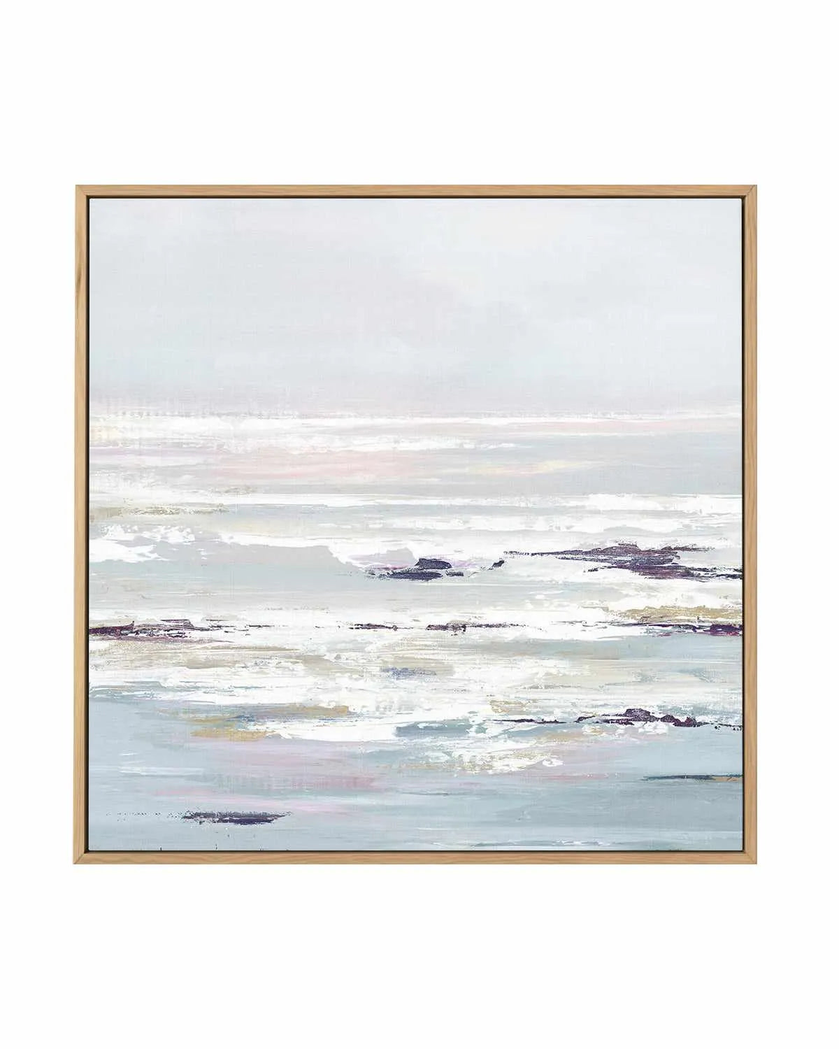 Purple Tides I | Framed Canvas Art Print from Olive et Oriel where you can shop wallpaper and artworks online