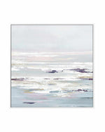 Purple Tides I | Framed Canvas Art Print