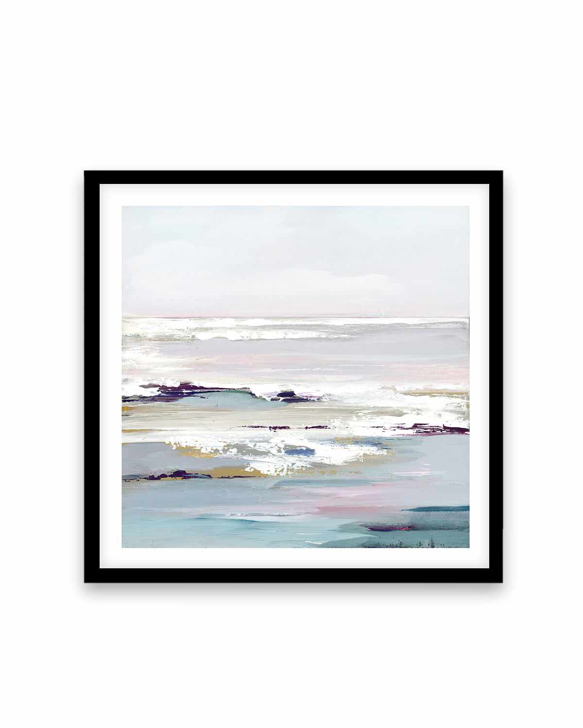 Purple Tides II Art Print