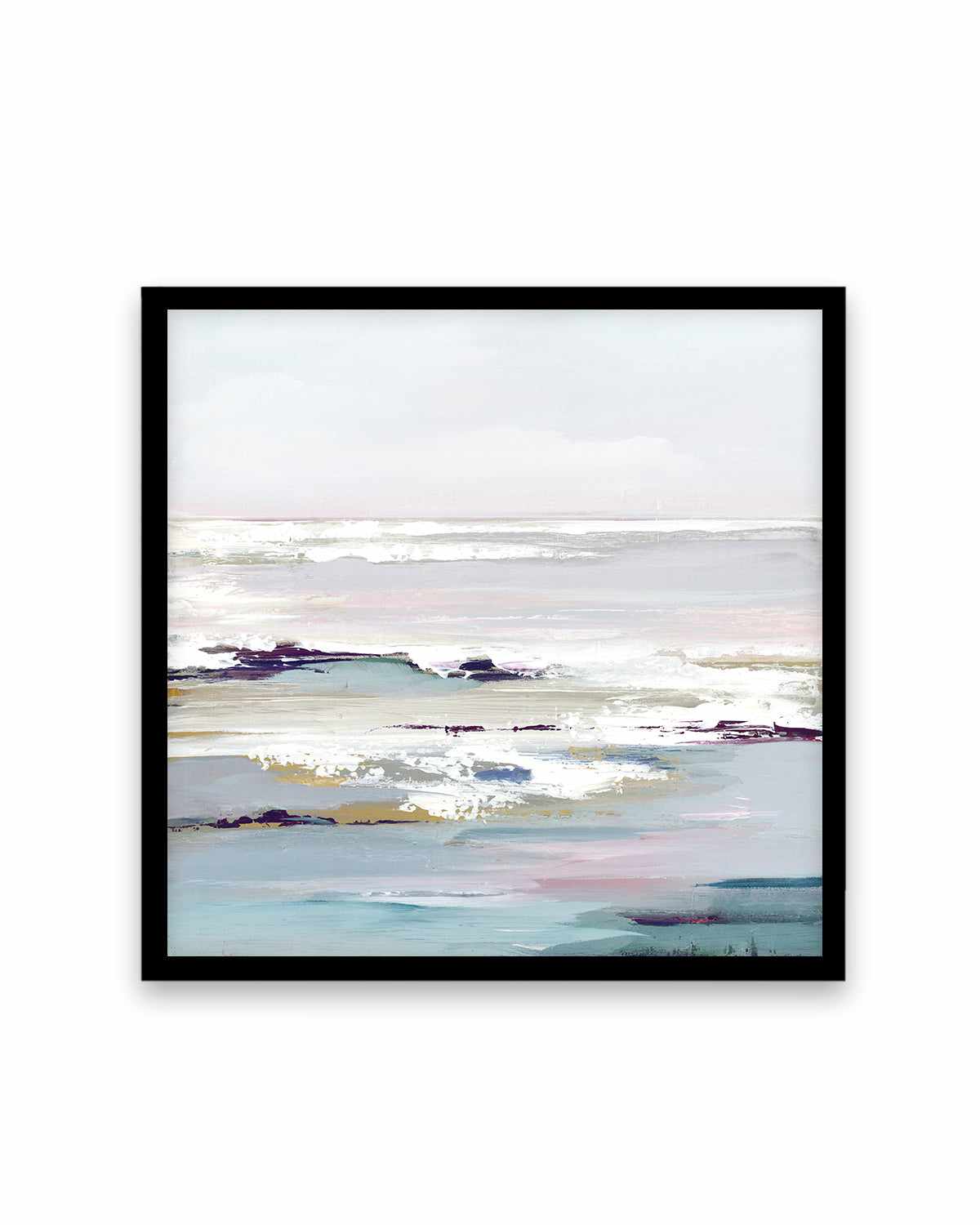 Purple Tides II Art Print