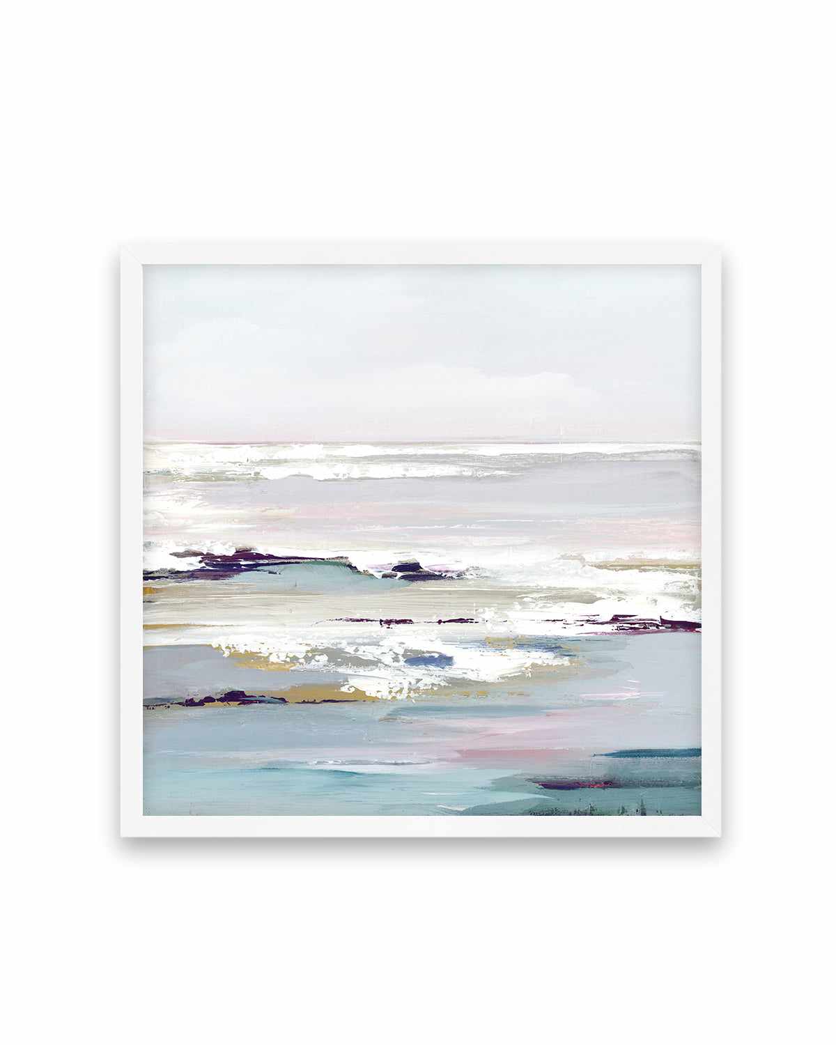 Purple Tides II Art Print