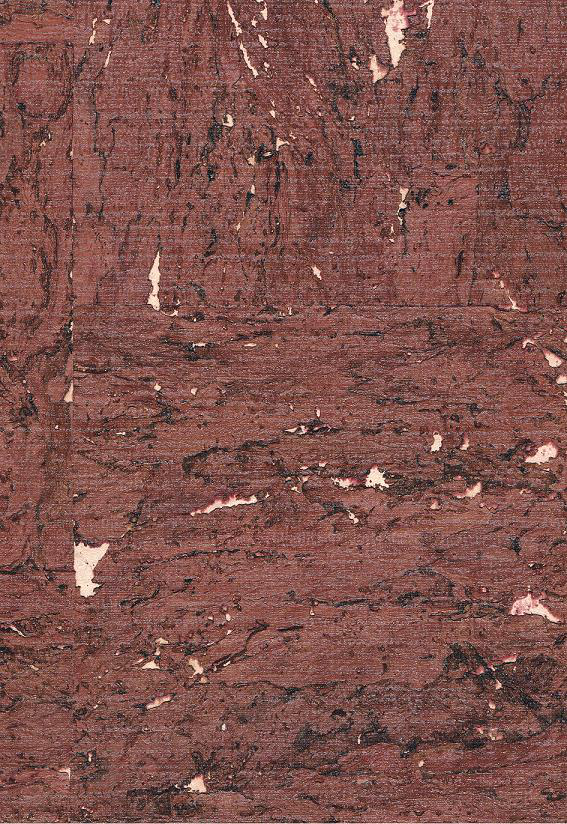 Merlot cork wallpaper — natural cork wallcovering texture
