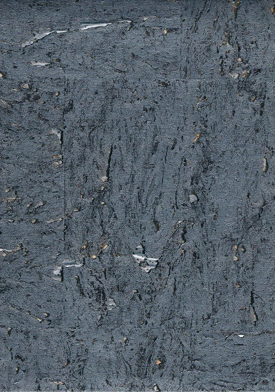 Slate Blue cork wallpaper — natural cork wallcovering texture