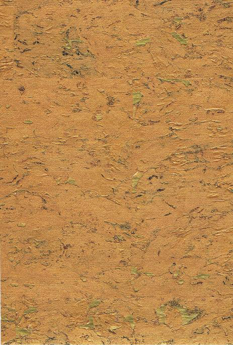 Amber Ochre cork wallpaper — natural cork wallcovering texture