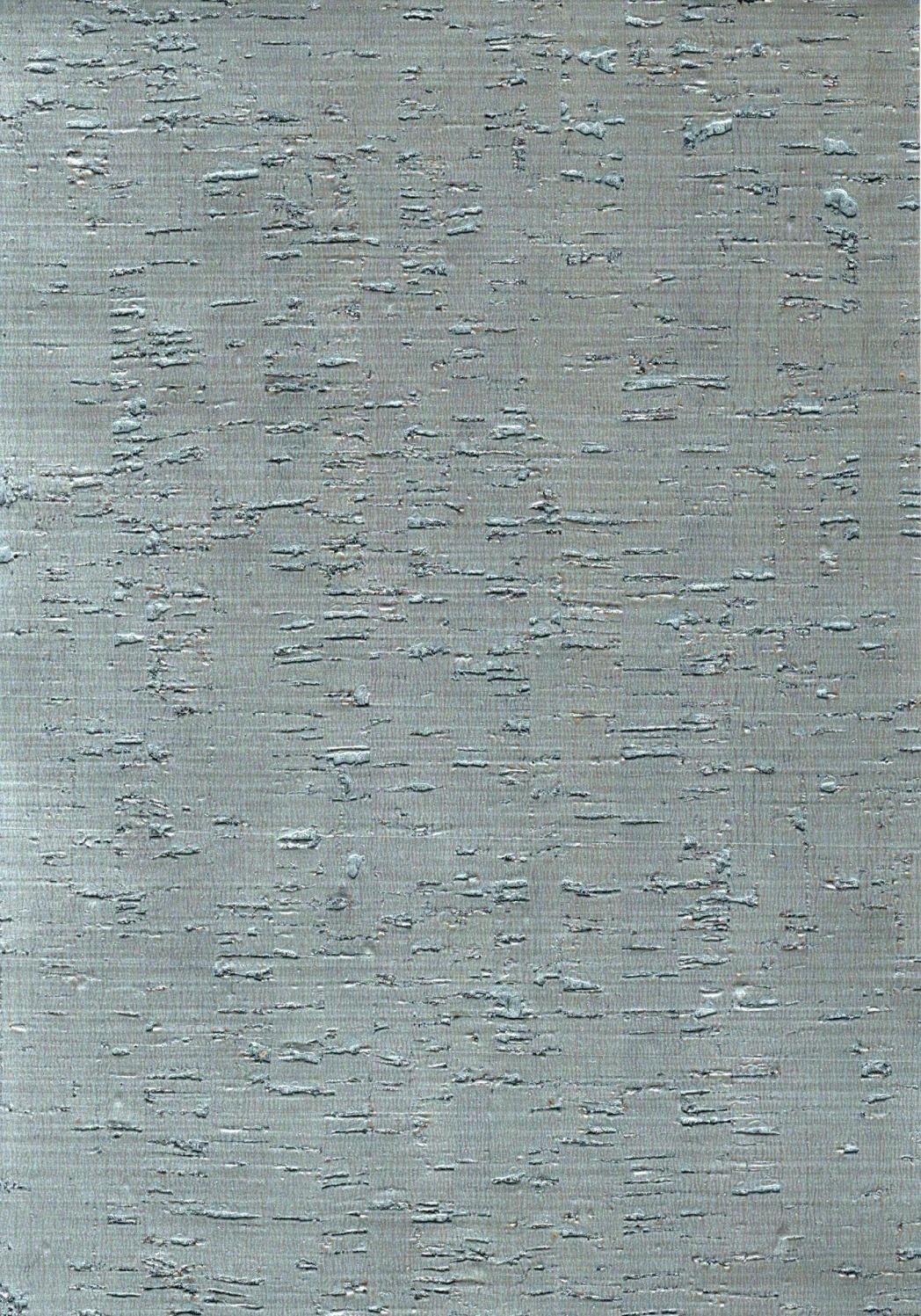 Ice Blue cork wallpaper — natural cork wallcovering texture