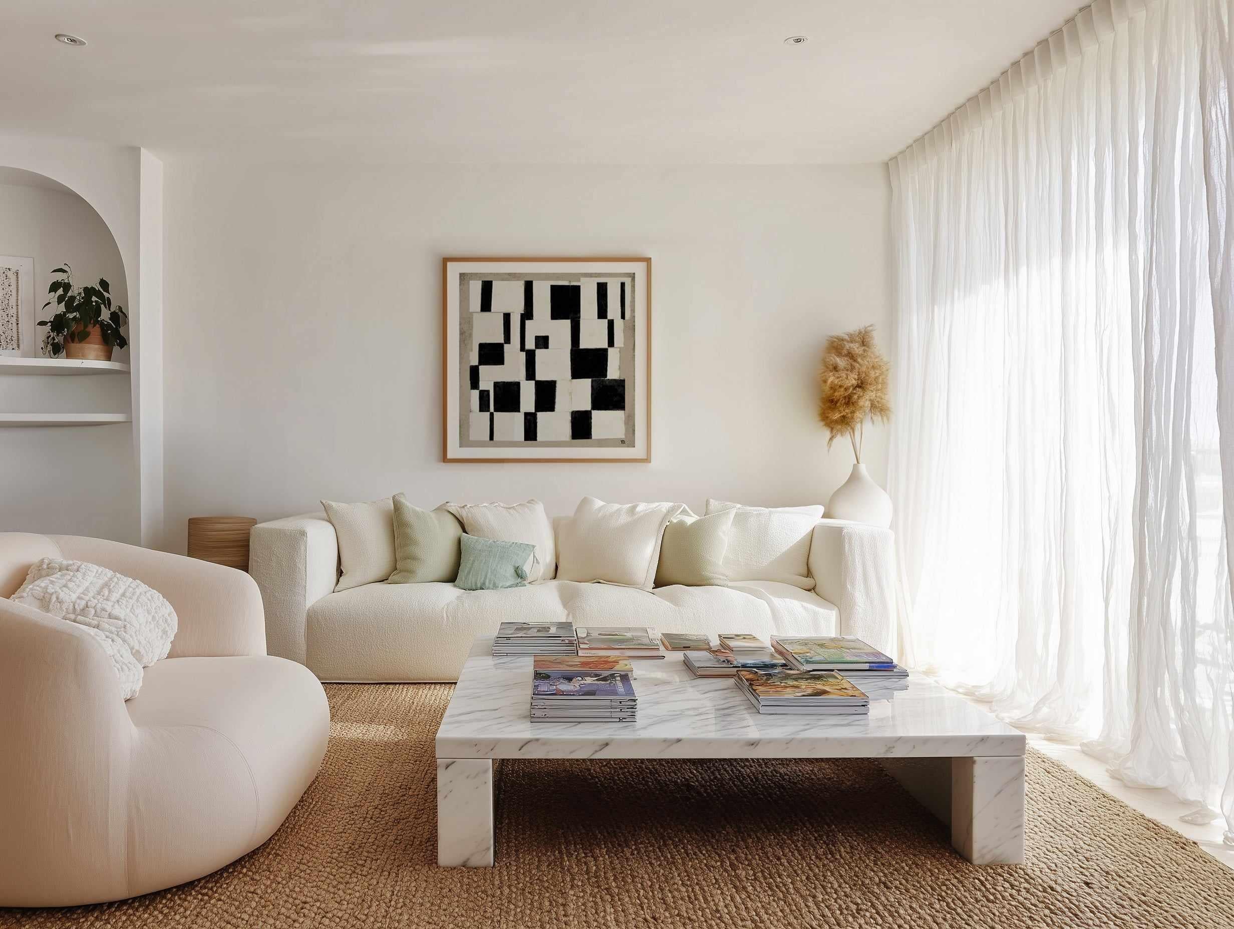 Quantic Game Board by Marco Marella | Art Print from Olive et Oriel where you can shop wallpaper and artworks online