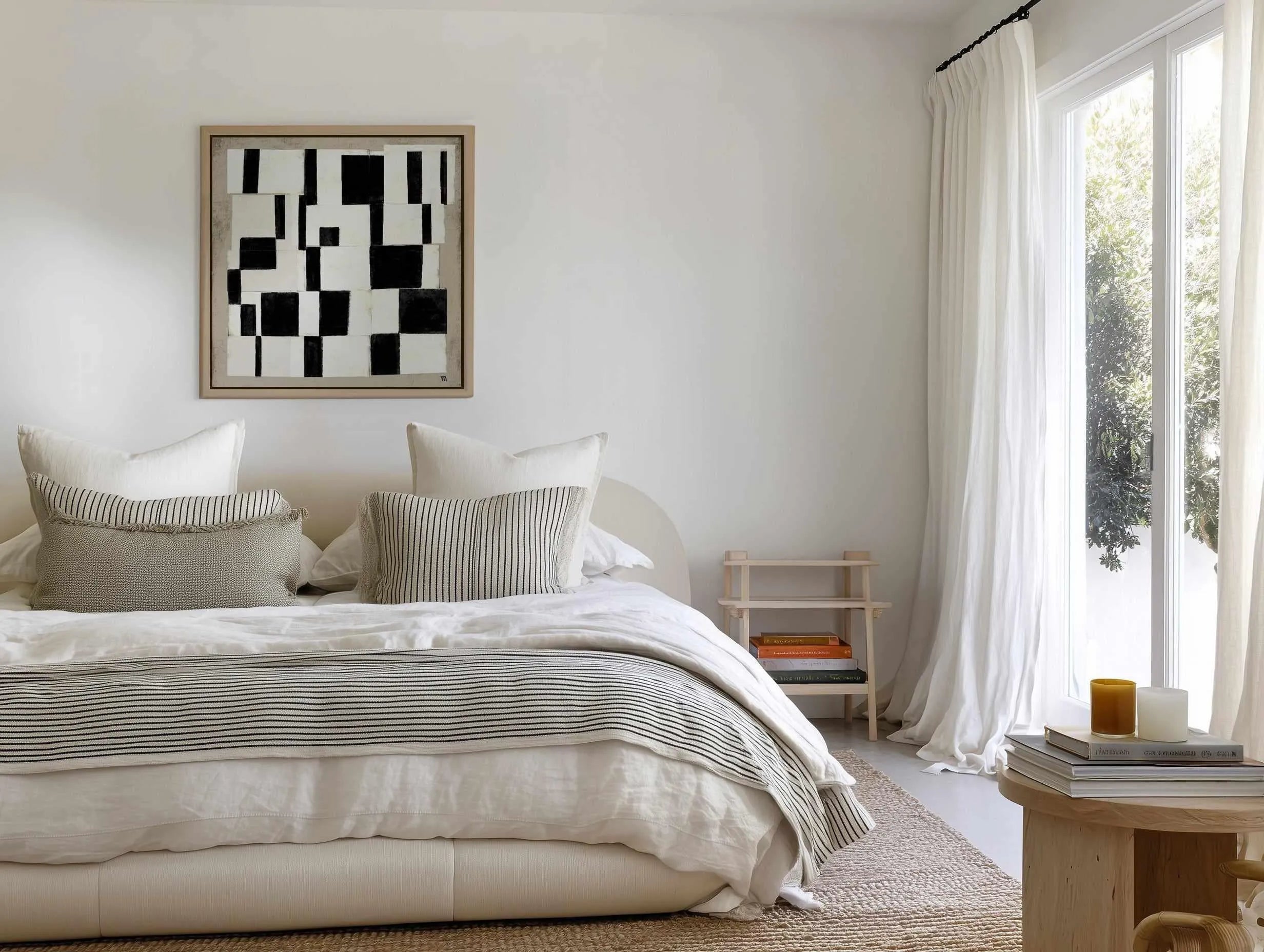 Quantic Game Board by Marco Marella | Framed Canvas Art Print from Olive et Oriel where you can shop wallpaper and artworks online