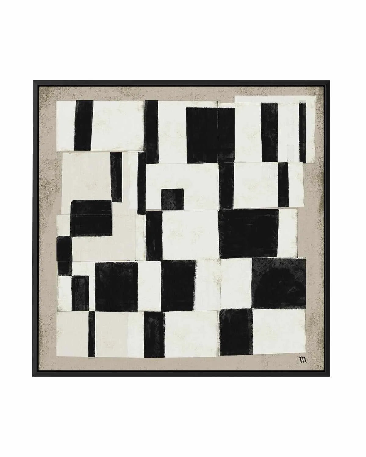 Quantic Game Board by Marco Marella | Framed Canvas Art Print from Olive et Oriel where you can shop wallpaper and artworks online