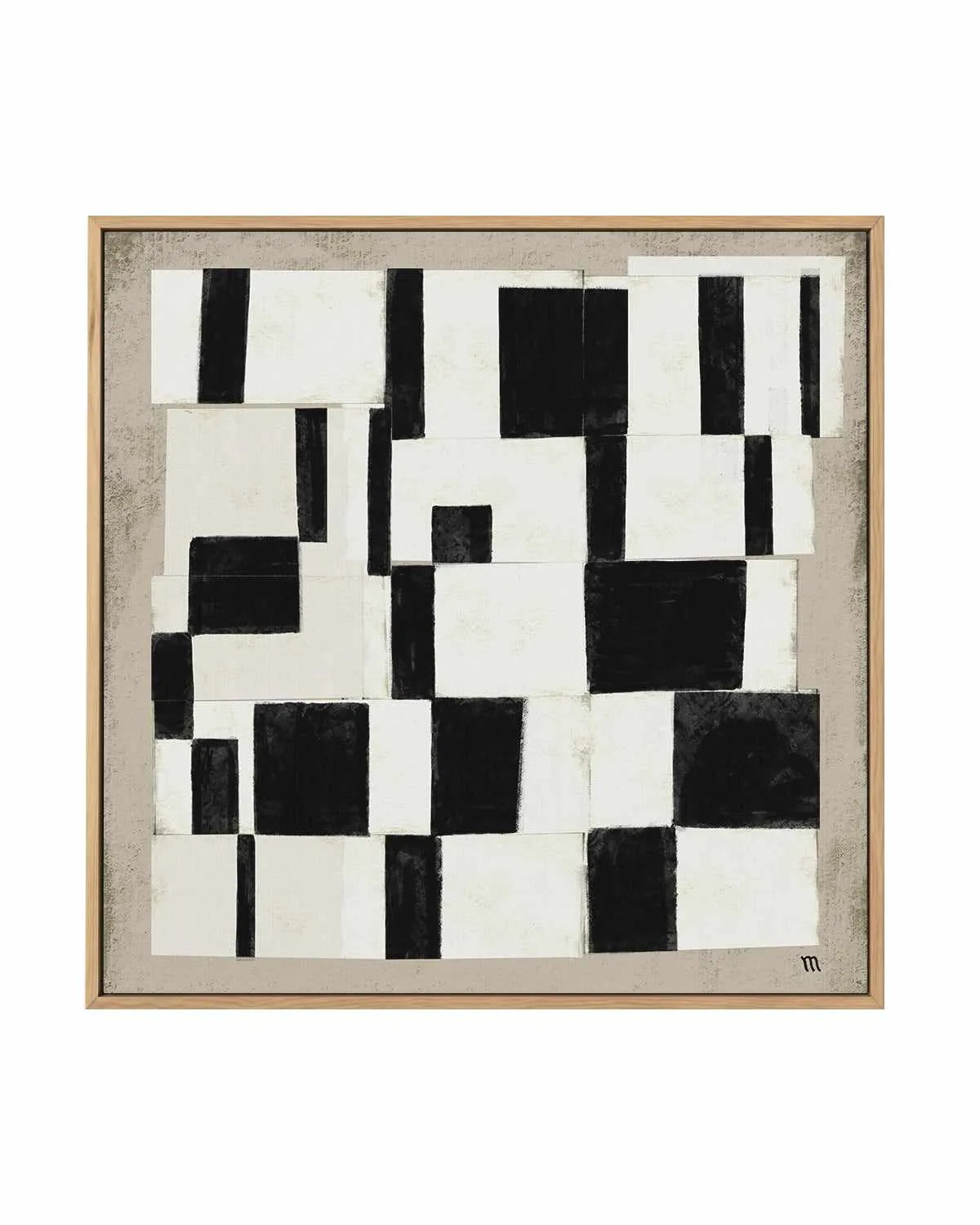 Quantic Game Board by Marco Marella | Framed Canvas Art Print from Olive et Oriel where you can shop wallpaper and artworks online