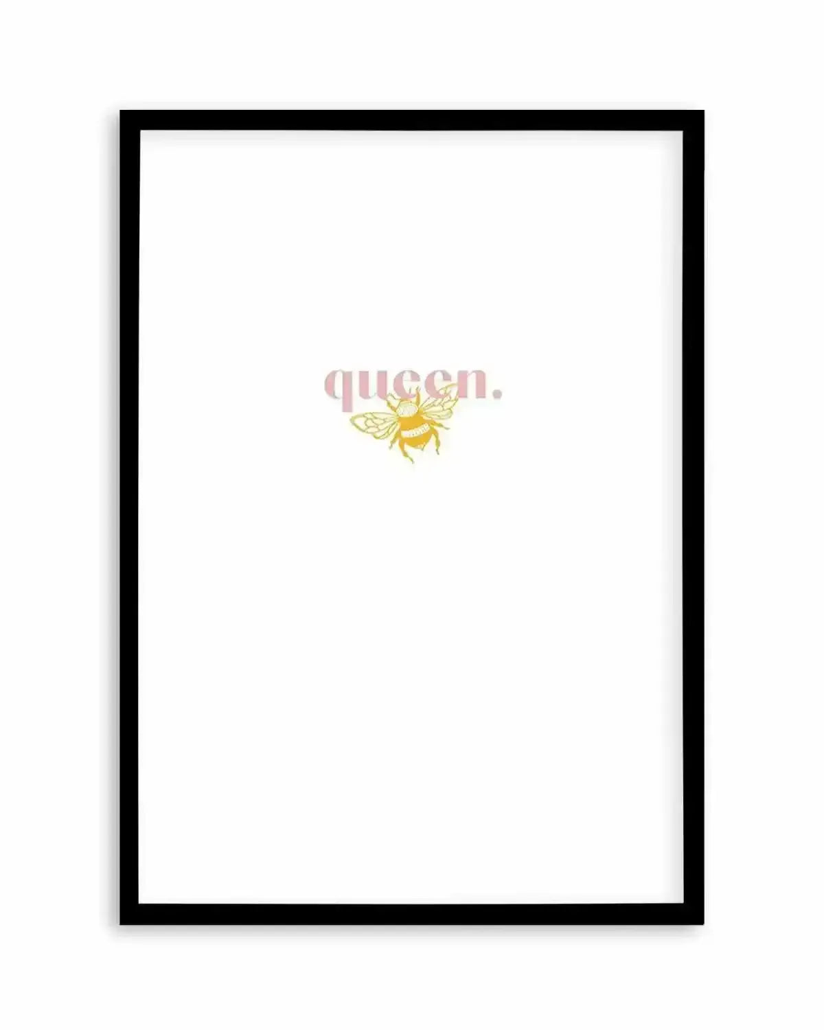 Queen Bee Art Print from Olive et Oriel where you can shop wallpaper and artworks online