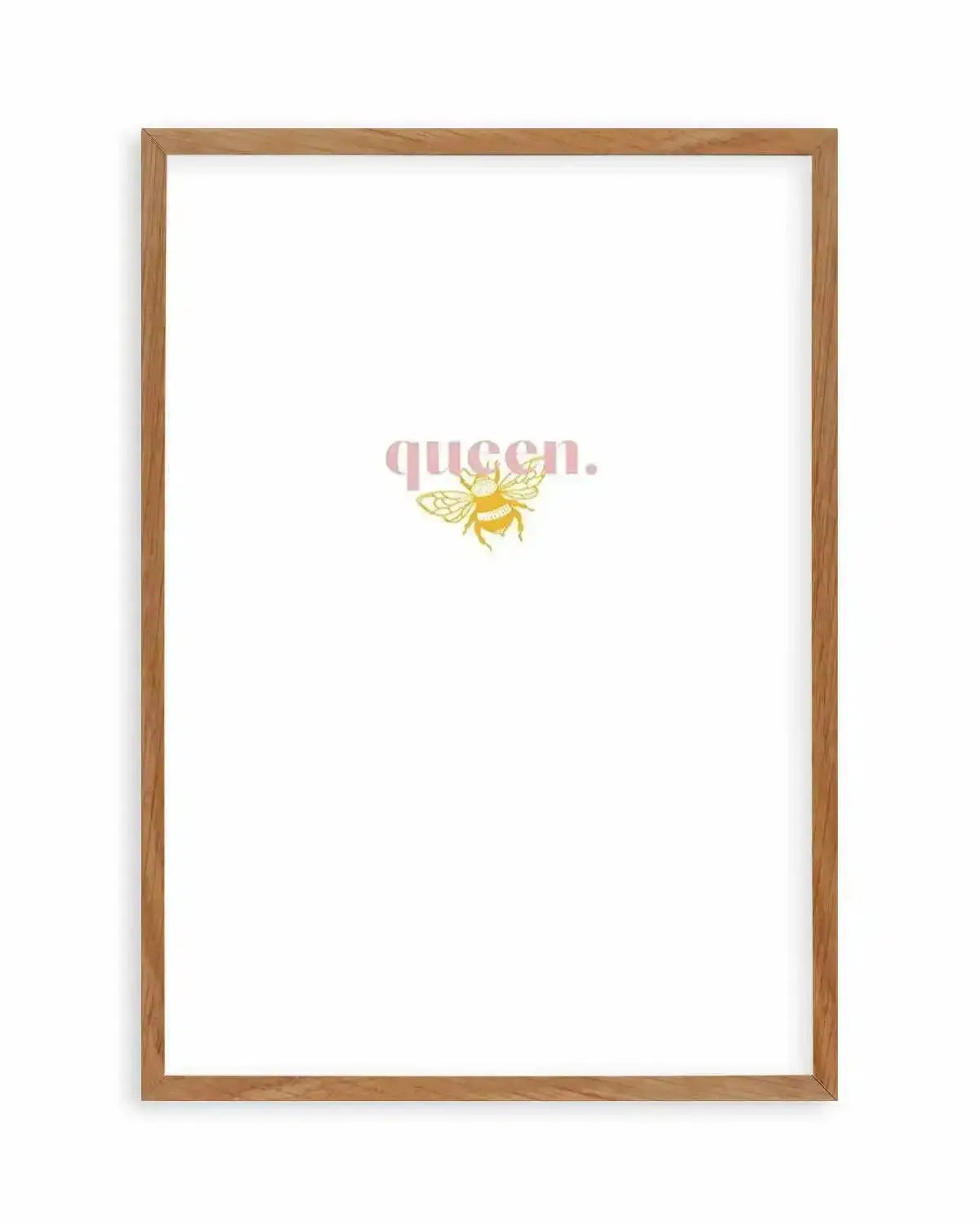 Queen Bee Art Print from Olive et Oriel where you can shop wallpaper and artworks online