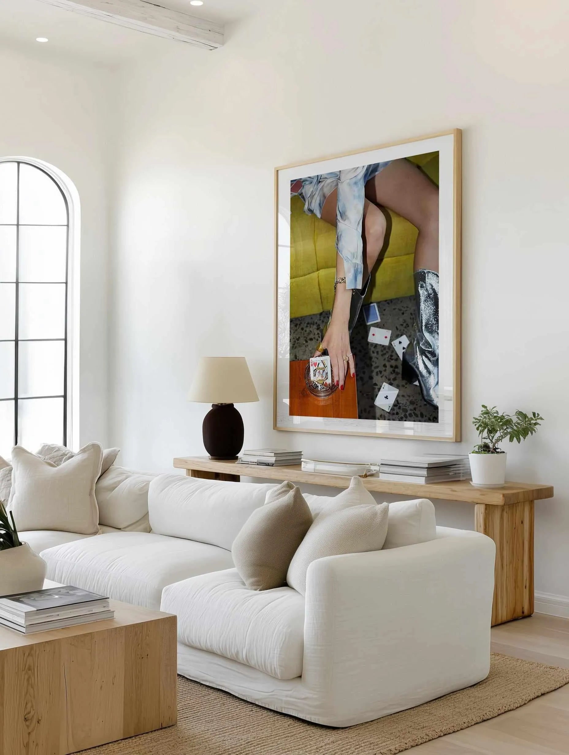 Queen of Hearts I by Amy Hallam Art Print from Olive et Oriel where you can shop wallpaper and artworks online